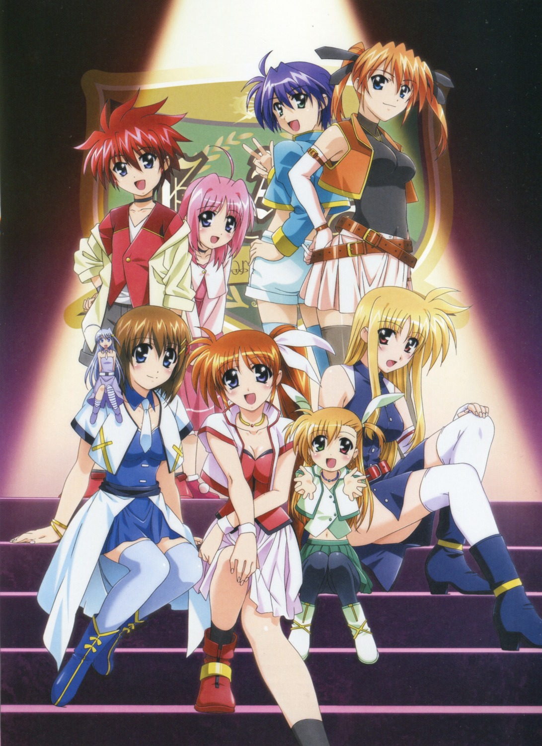 caro_ru_lushe, erio_mondial, fate_testarossa, heterochromia, mahou_shoujo_lyrical_nanoha, mahou_shoujo_lyrical_nanoha_strikers, reinforce_zwei, screening