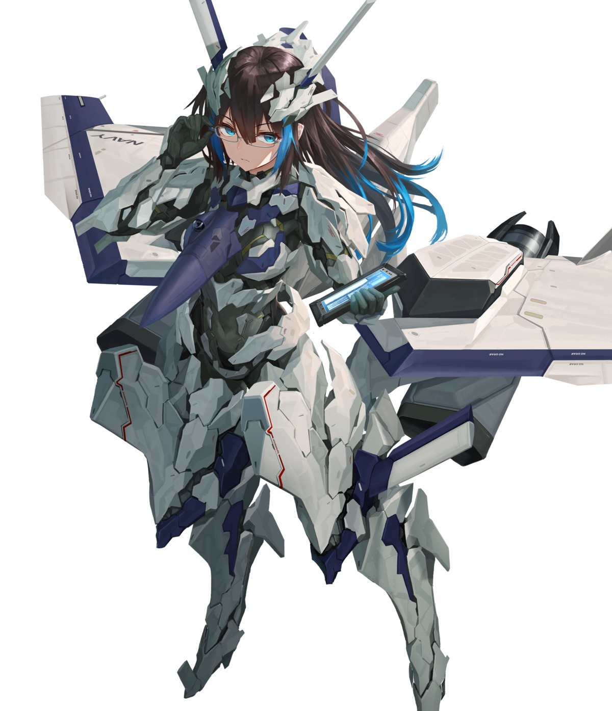 heels, mecha_musume, megane, tom-neko_(zamudo_akiyuki)