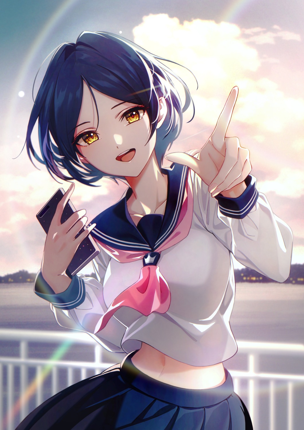 hayami_kanade, motoki_(hisano_motoki), seifuku, the_idolm@ster, the_idolm@ster_cinderella_girls