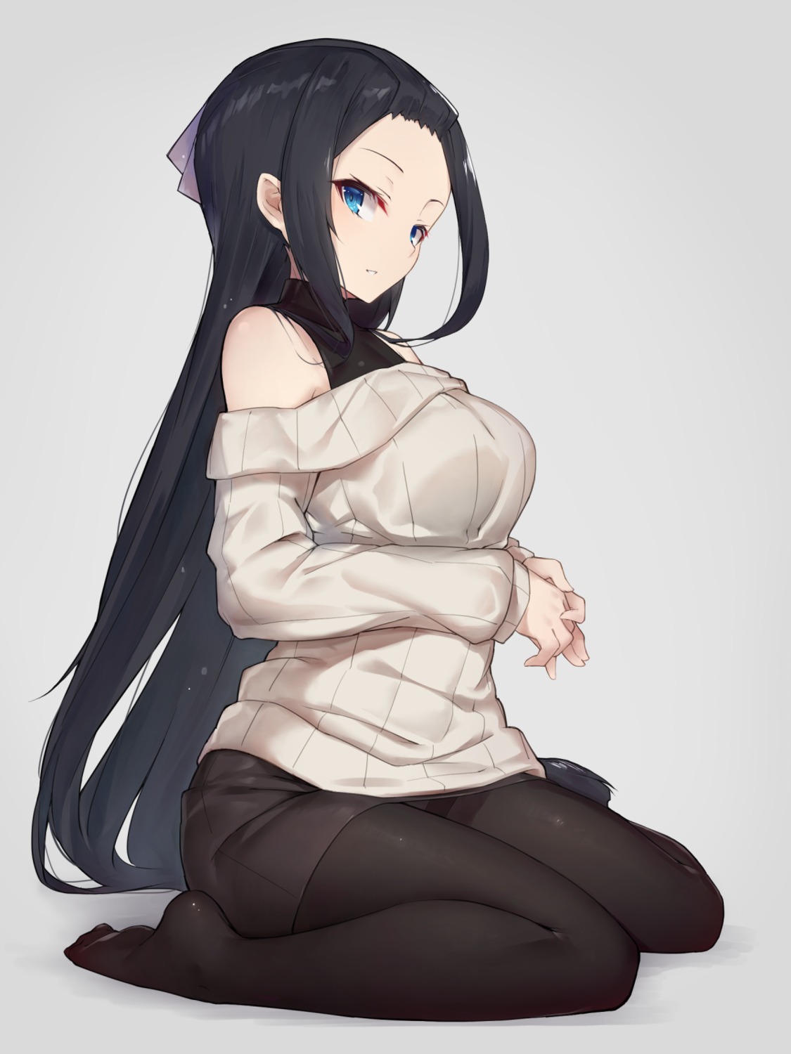 pantyhose, sweater, yki