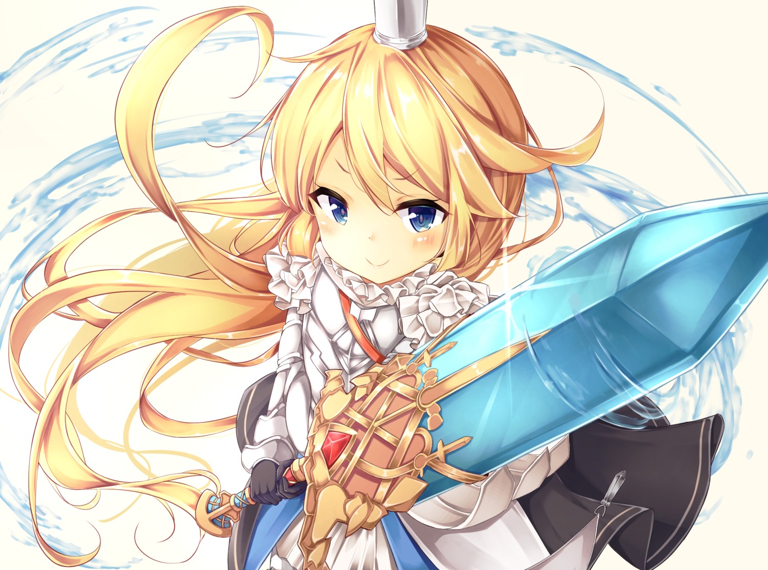 armor, charlotta_(granblue_fantasy), granblue_fantasy, meimei_(suiginto6106), sword