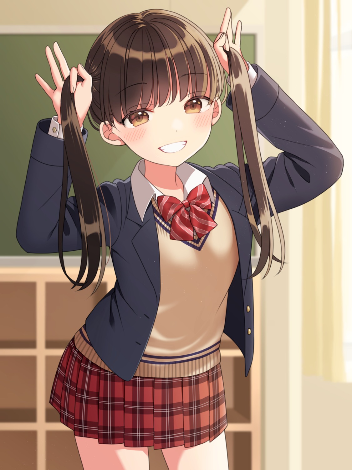 seifuku, sweater, uramakaron