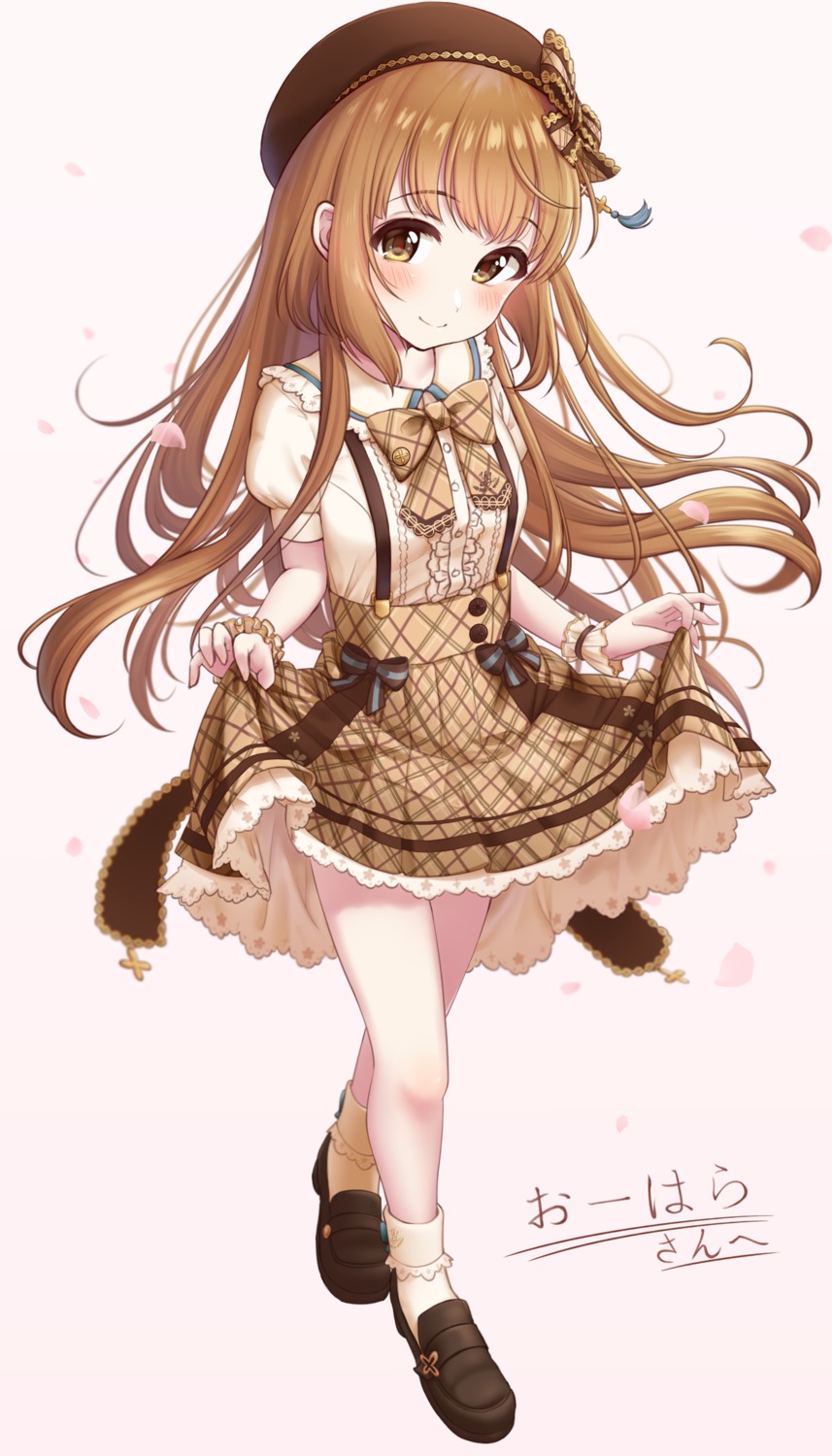 chiyosuke_(nosuke21), seifuku, skirt_lift, the_idolm@ster, the_idolm@ster_cinderella_girls, the_idolm@ster_cinderella_girls_starlight_stage, yorita_yoshino