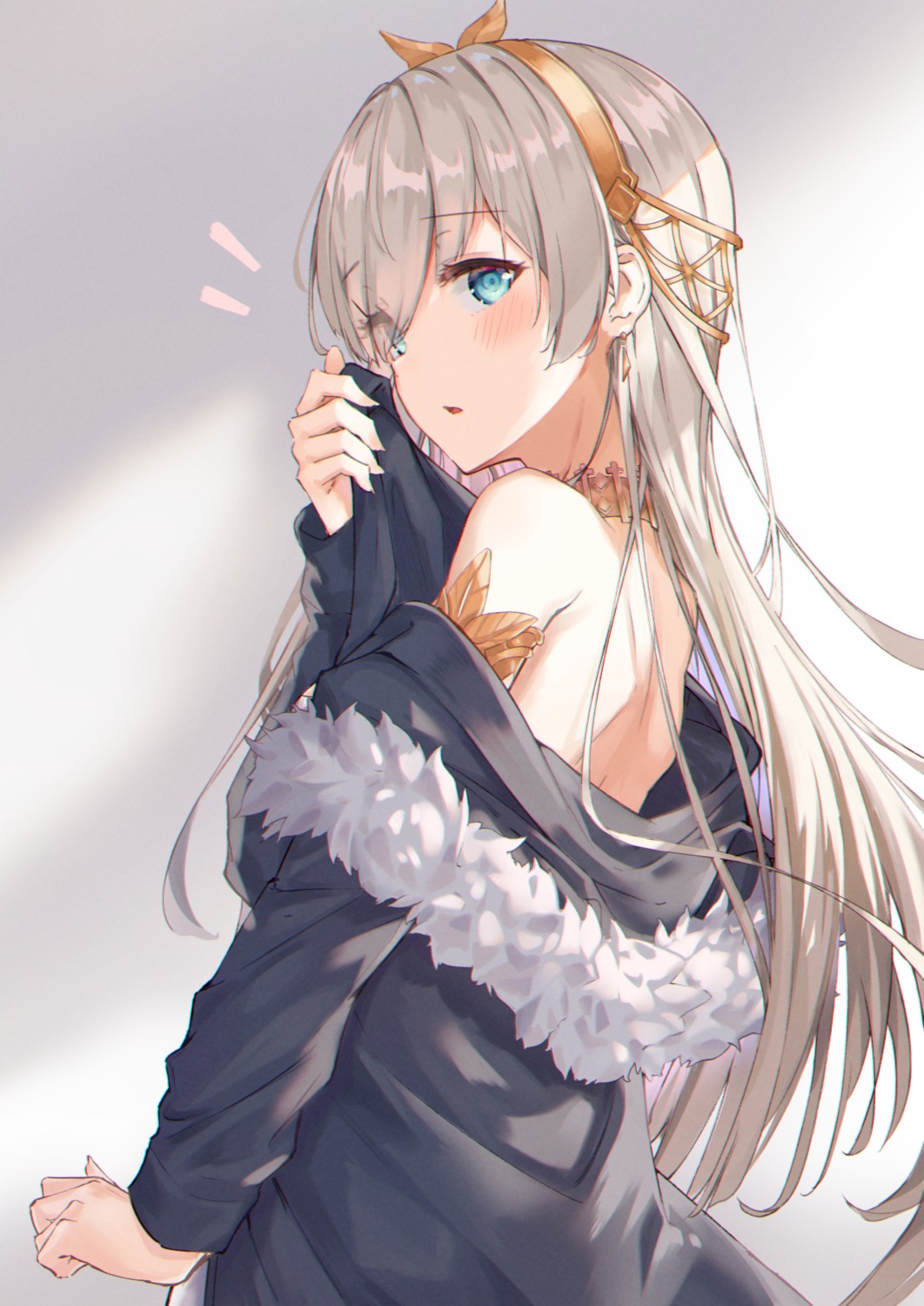 anastasia_(fate/grand_order), artist_revision, fate/grand_order, kyaroru, no_bra