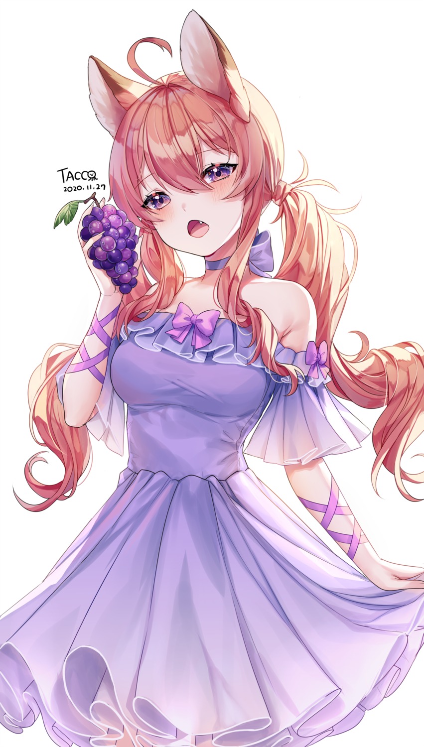 animal_ears, dress, tacco_(tikeworld)
