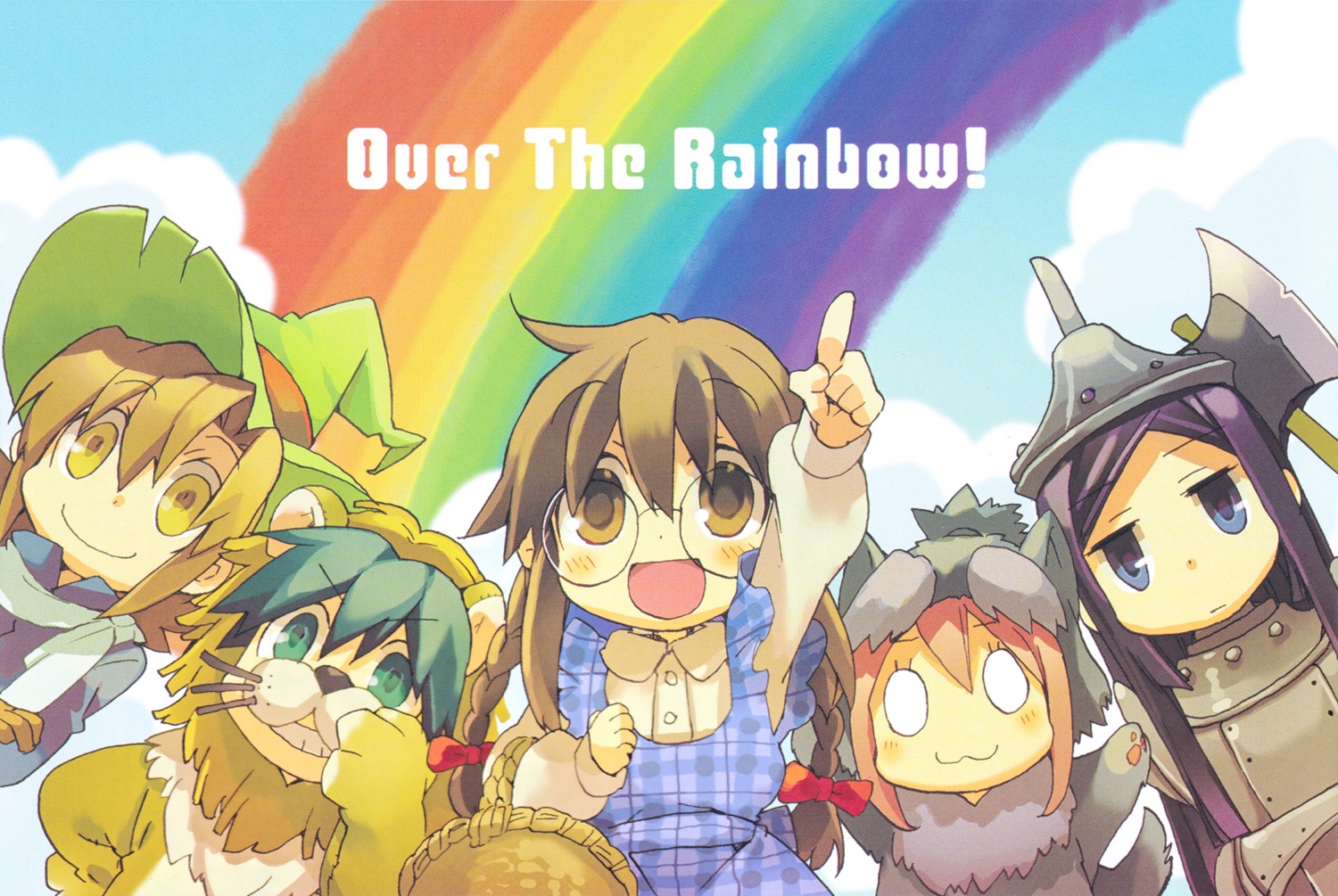 animal_ears, armor, ga_geijutsuka_art_design_class, inumimi, kiyuduki_satoko, megane, noda_miki, nozaki_namiko