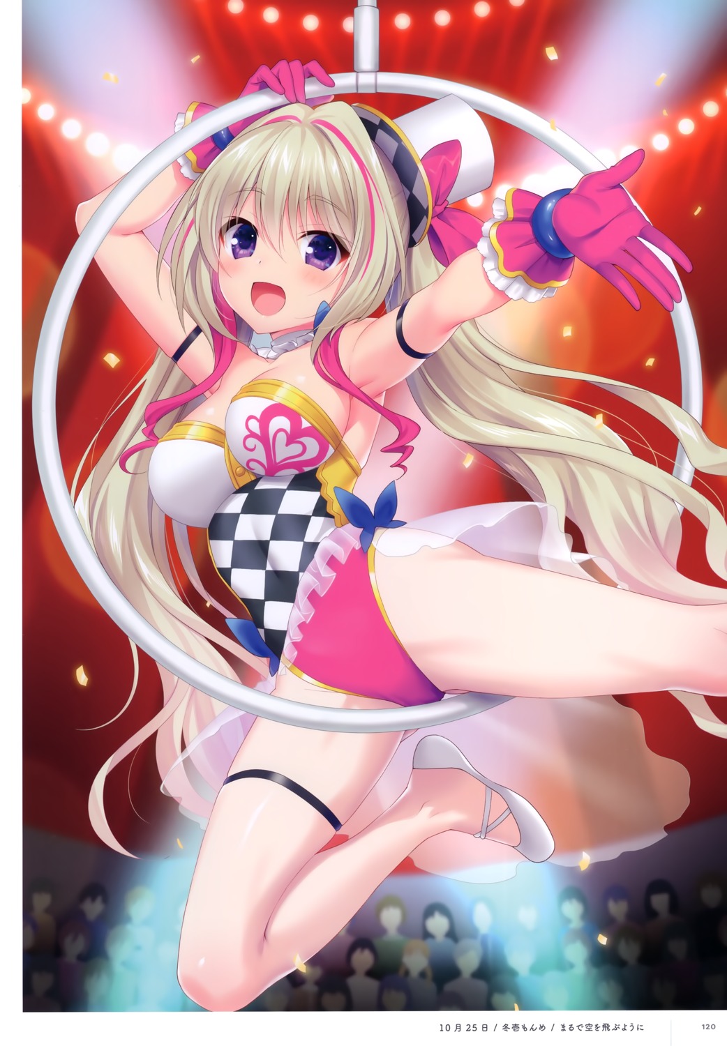 fuyuichi_monme, garter, leotard