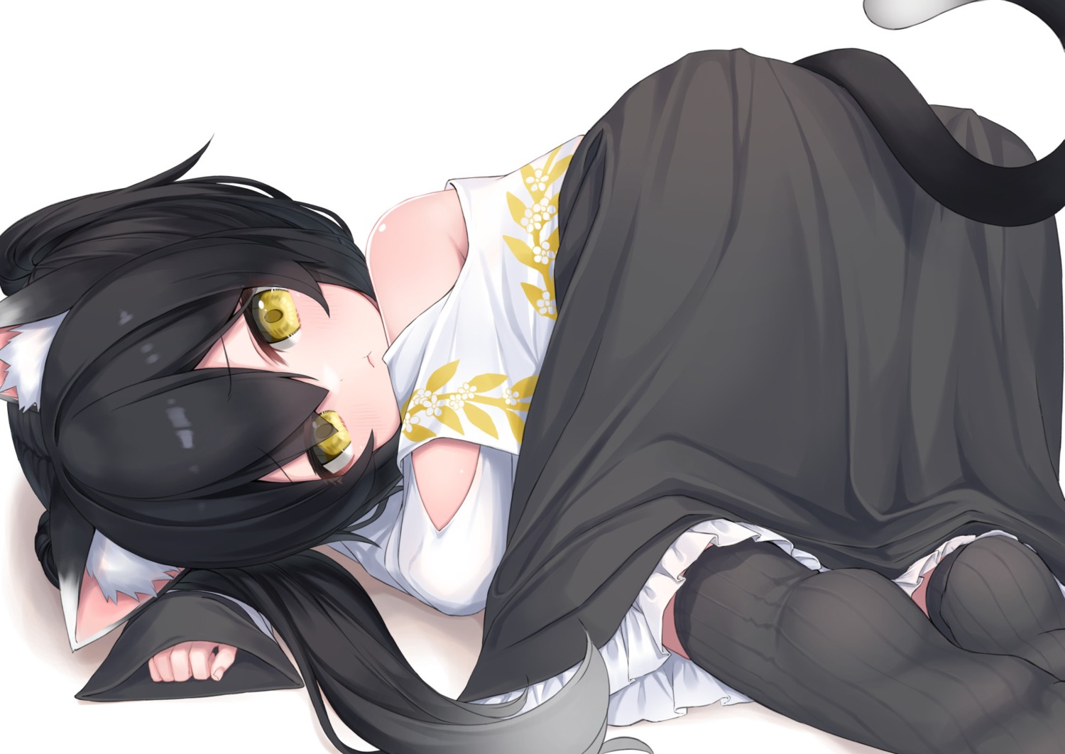 animal_ears, feet, hashiko_nowoto, nekomimi, tail