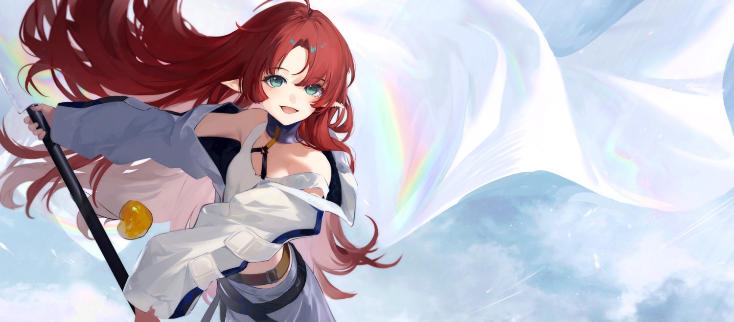 arknights, hoojiro, myrtle_(arknights)