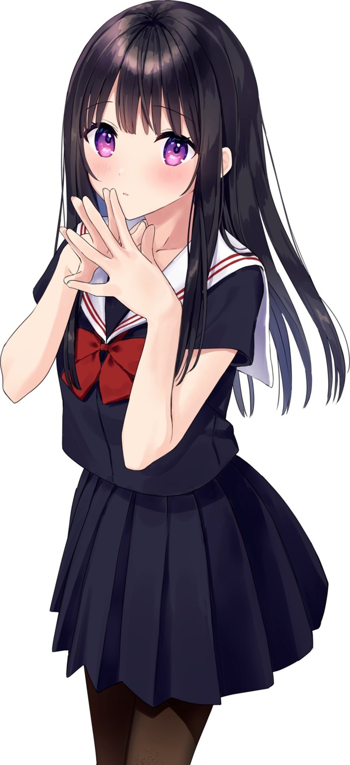 pantyhose, rimo, seifuku