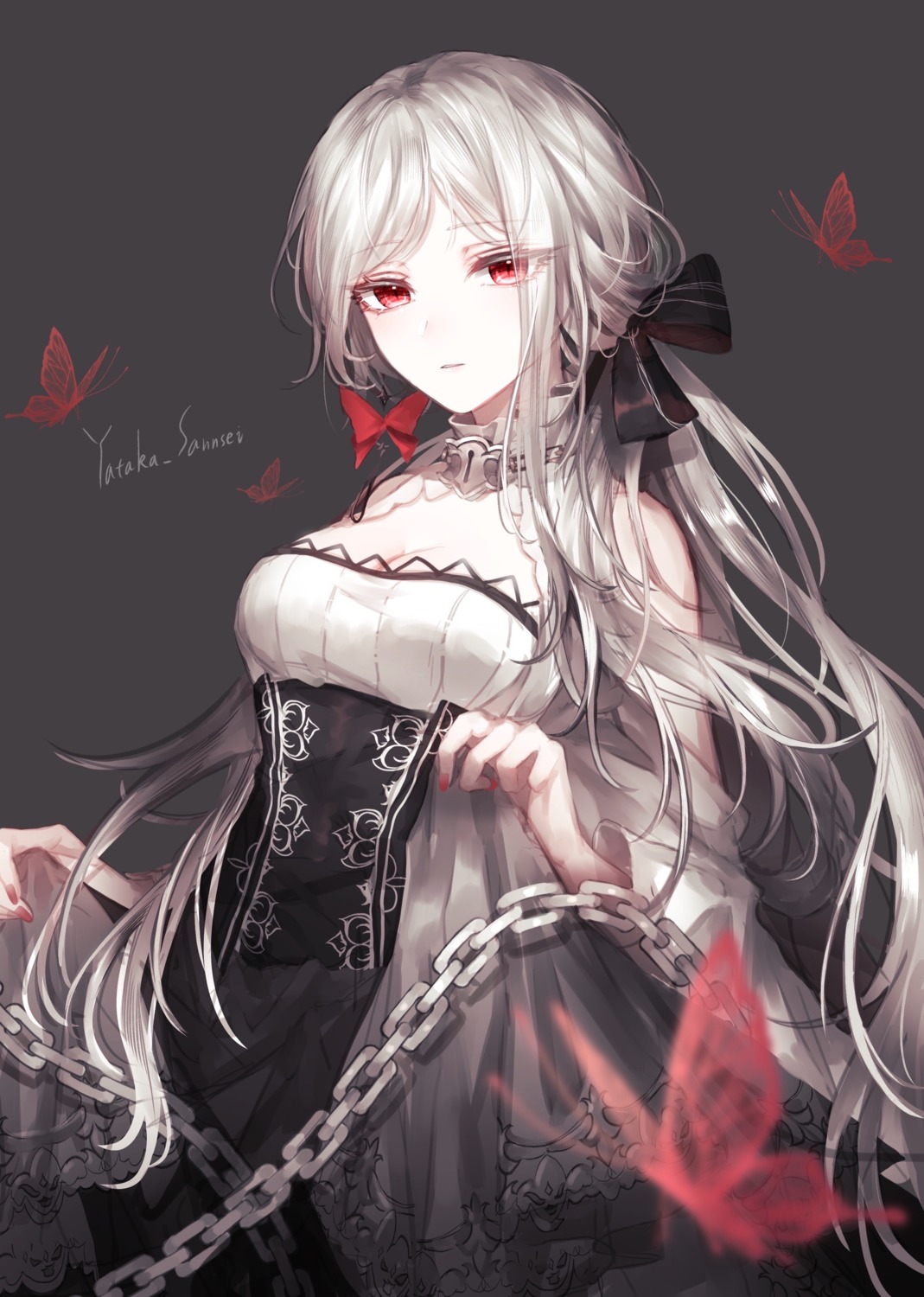 cleavage, dress, forever_7th_capital, takano_jiyuu