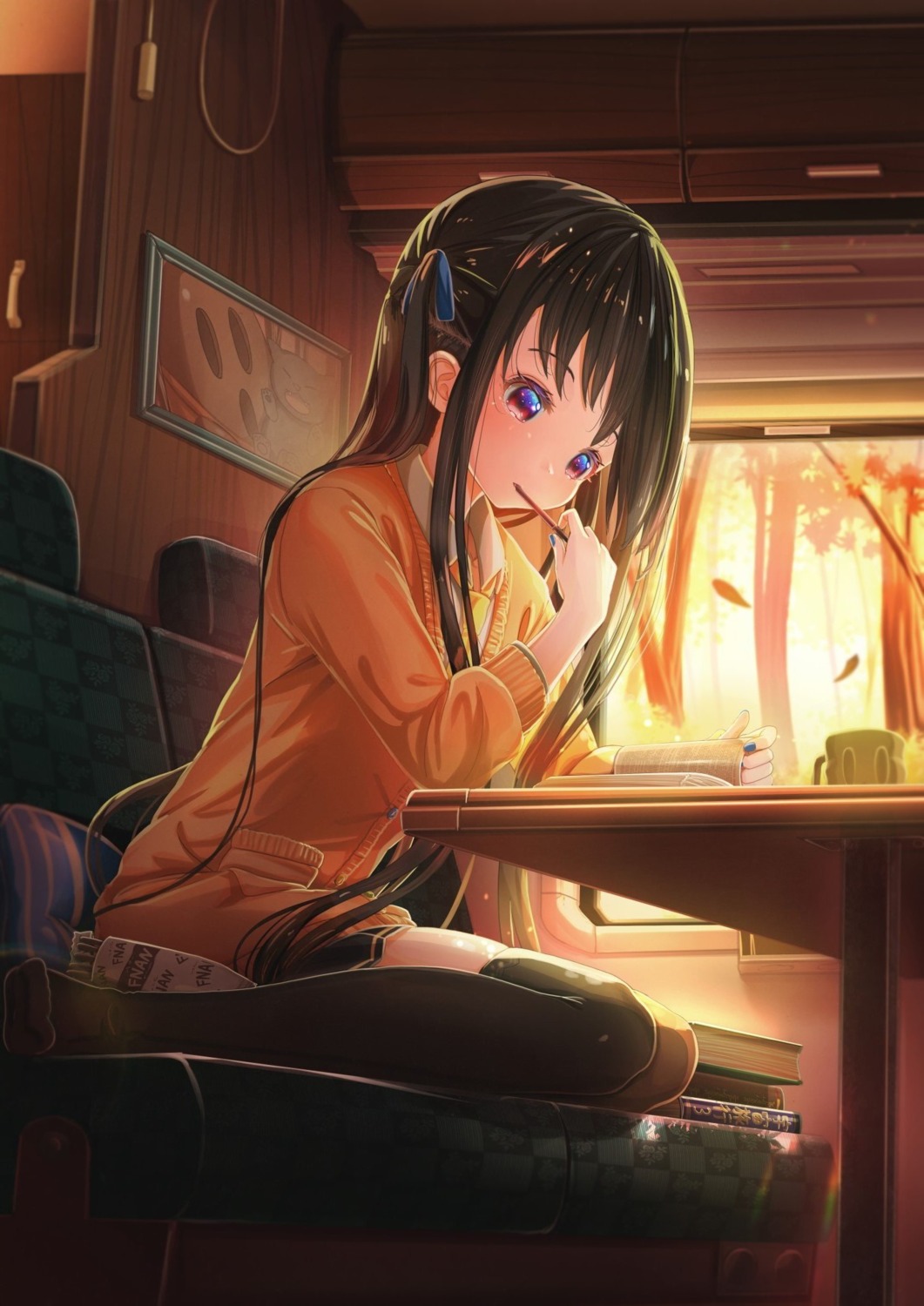 abo_(kawatasyunnnosukesabu), seifuku, sweater, thighhighs