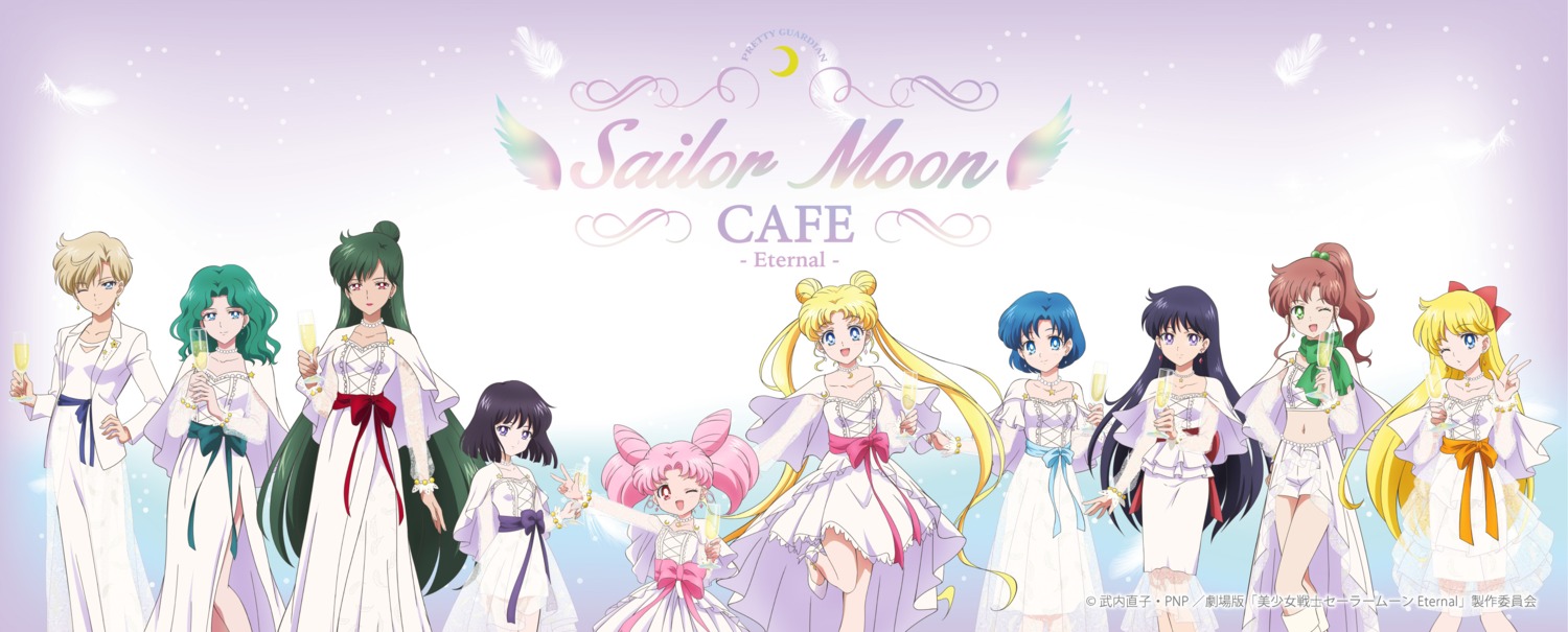 aino_minako, bishoujo_senshi_sailor_moon, chibiusa, dress, hino_rei, kaiou_michiru, kino_makoto, meiou_setsuna
