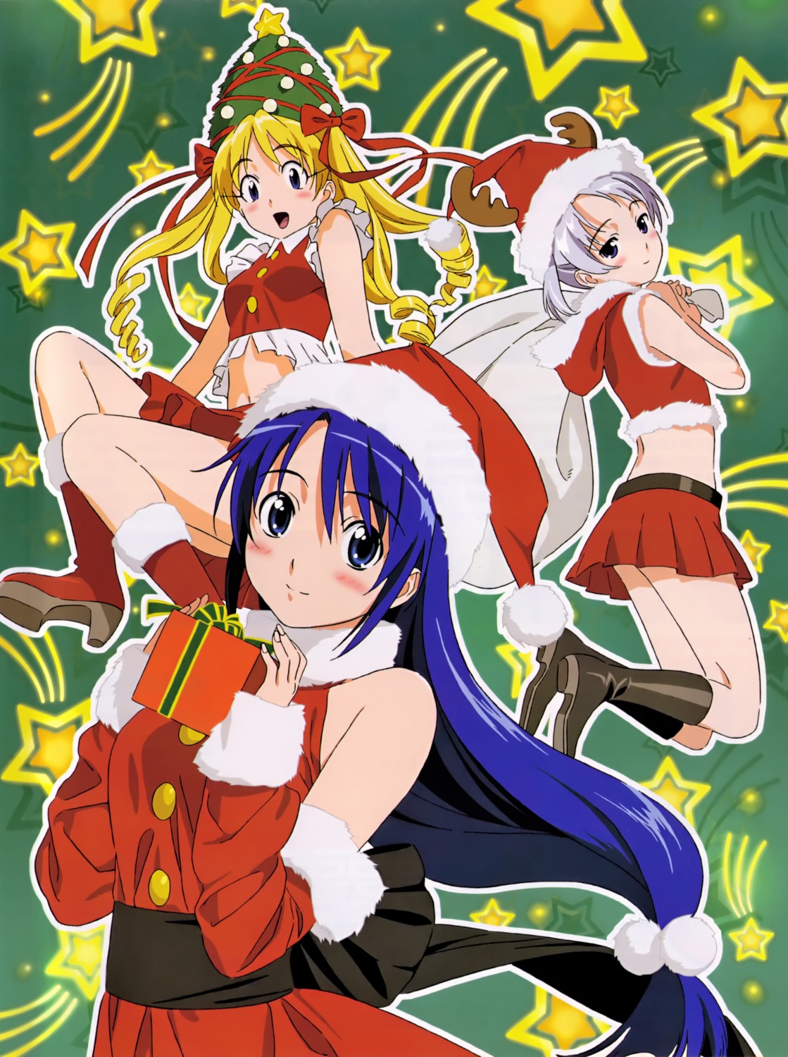 christmas, emelenzia_beatrix_rudiger, mamoru_kun_ni_megami_no_shukufuku_wo, sudou_shione, takashina_yuka, takasu_ayako