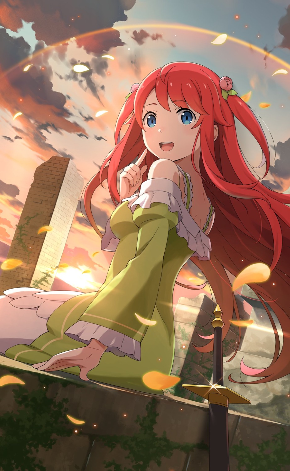 dress, re:zero_kara_hajimeru_isekai_seikatsu, sword, tagme, theresia_van_astrea, weapon