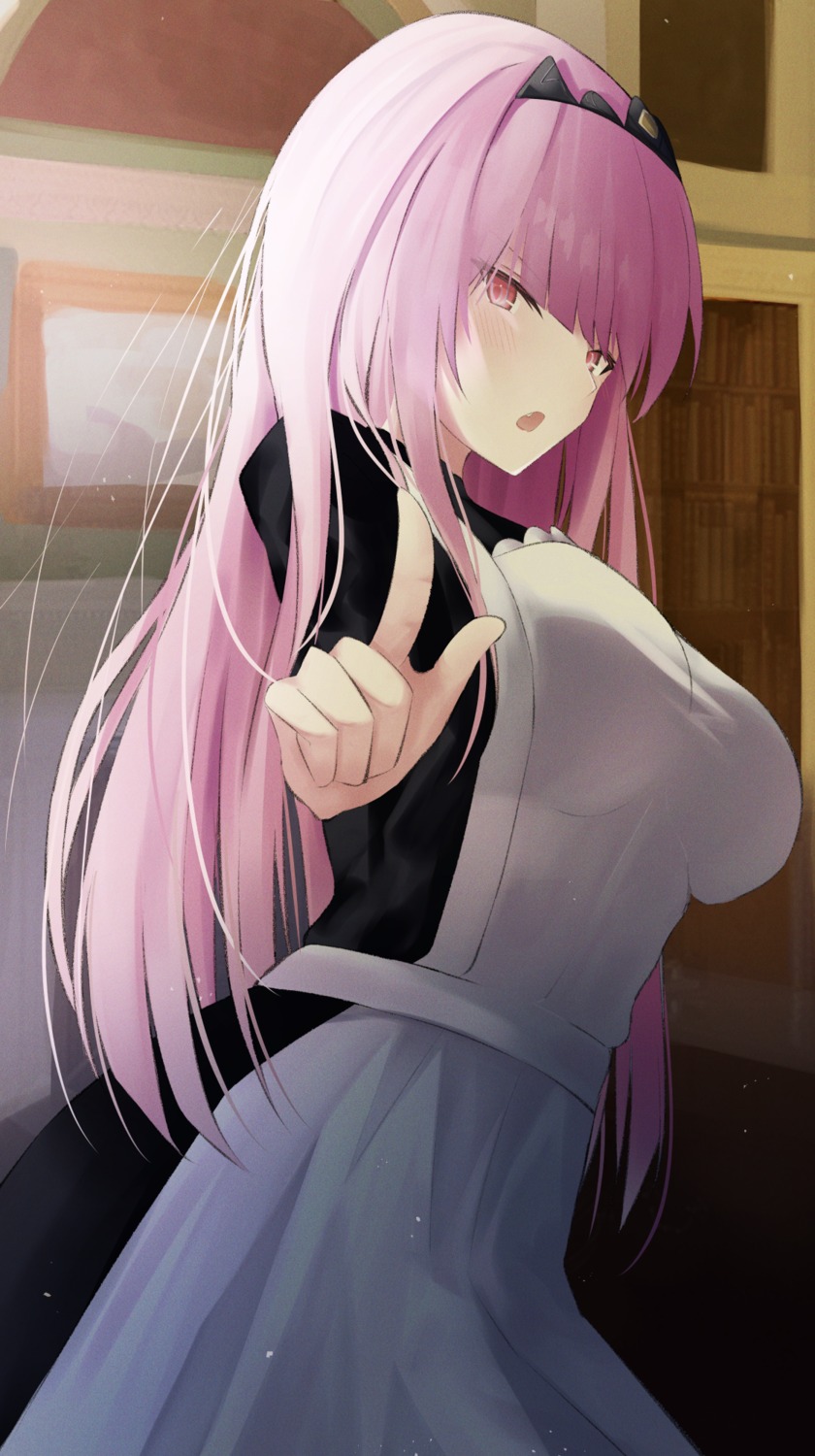 hololive, hololive_english, maid, mori_calliope, yuzuno_kaori