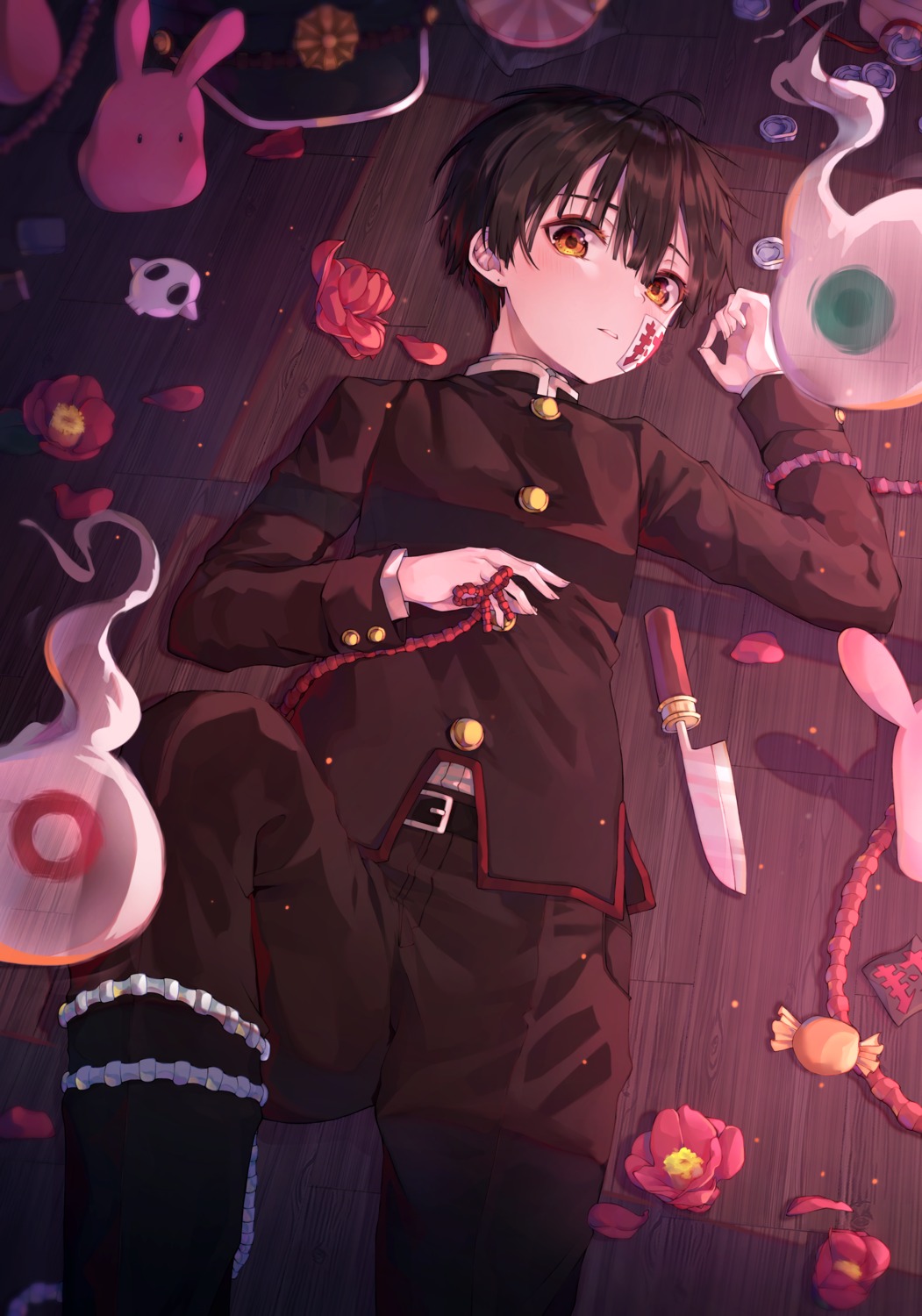 han_seol, hanako_(jibaku_shounen_hanako-kun), jibaku_shounen_hanako-kun, male, seifuku