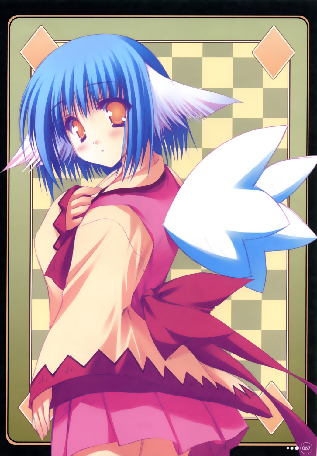 animal_ears, moekibara_fumitake, purism_egoist, wings, yumina