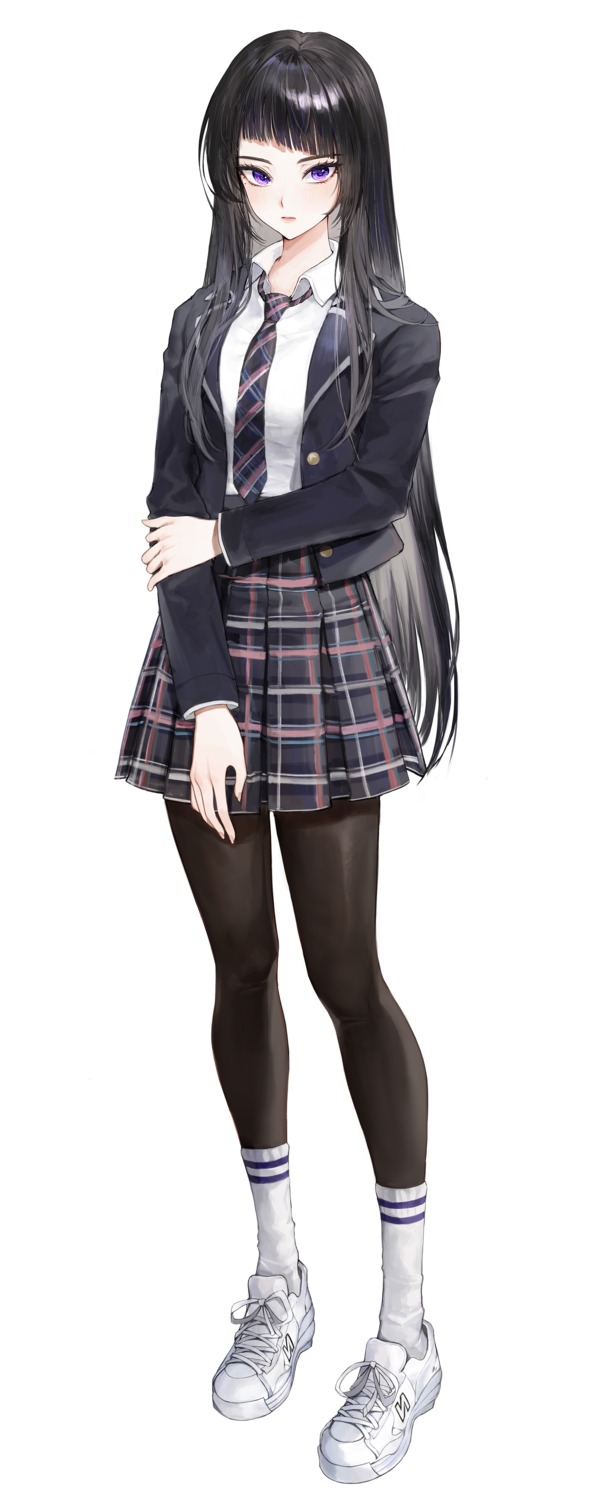 hongnabya, pantyhose, seifuku