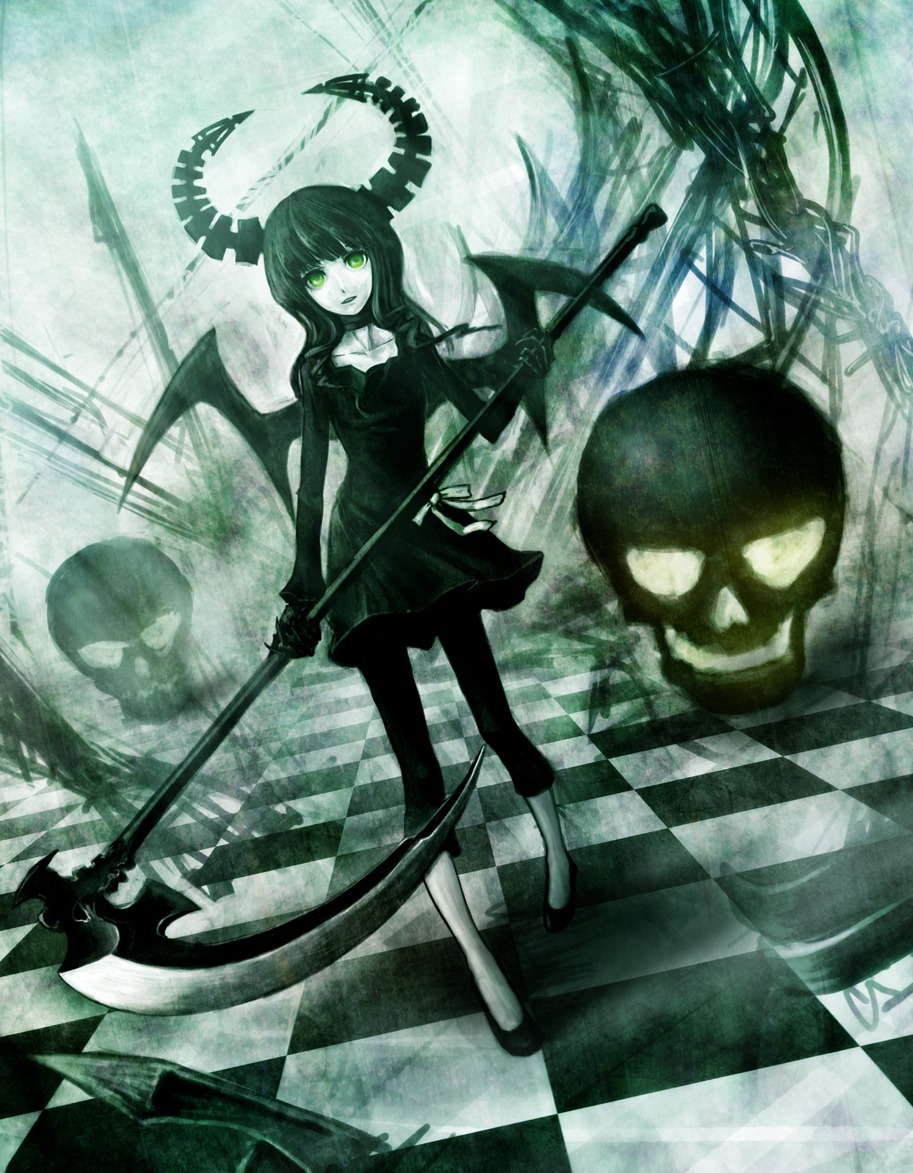 black_rock_shooter, dead_master, dokuro, vocaloid