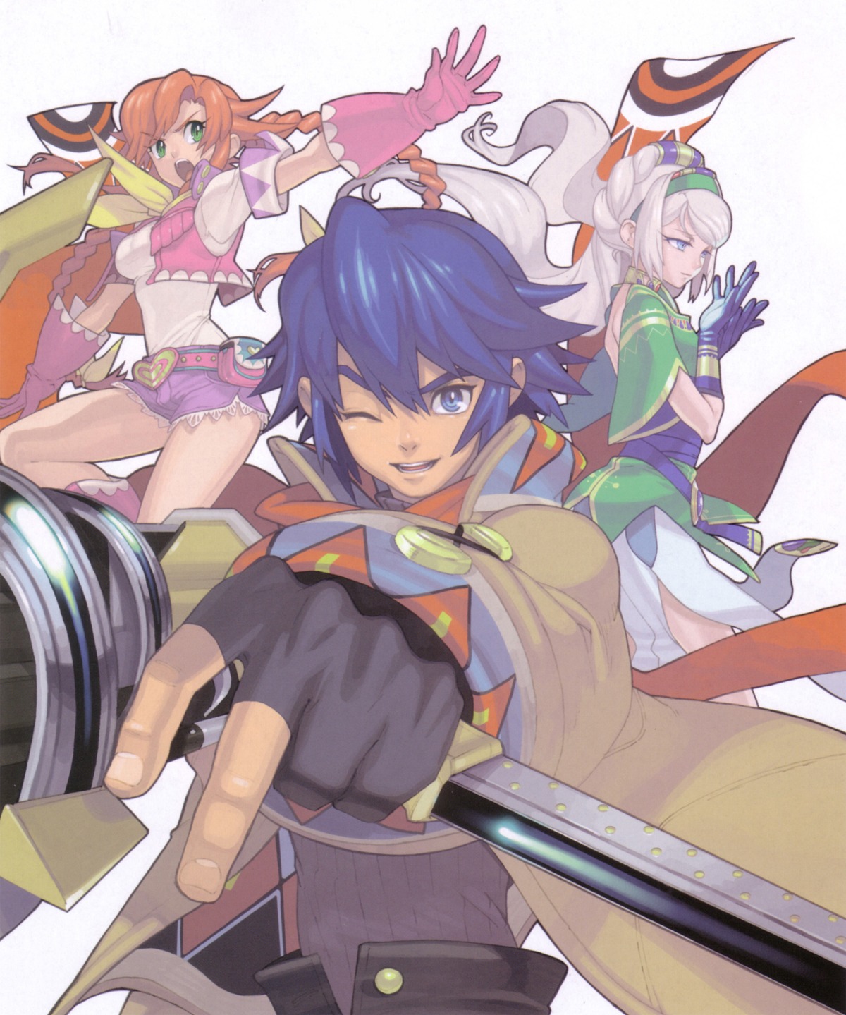 avril_vent_fleur, bleed_through, dean_stark, fujimoto_hideaki, gun, rebecca_streisand, wild_arms, wild_arms_the_vth_vanguard