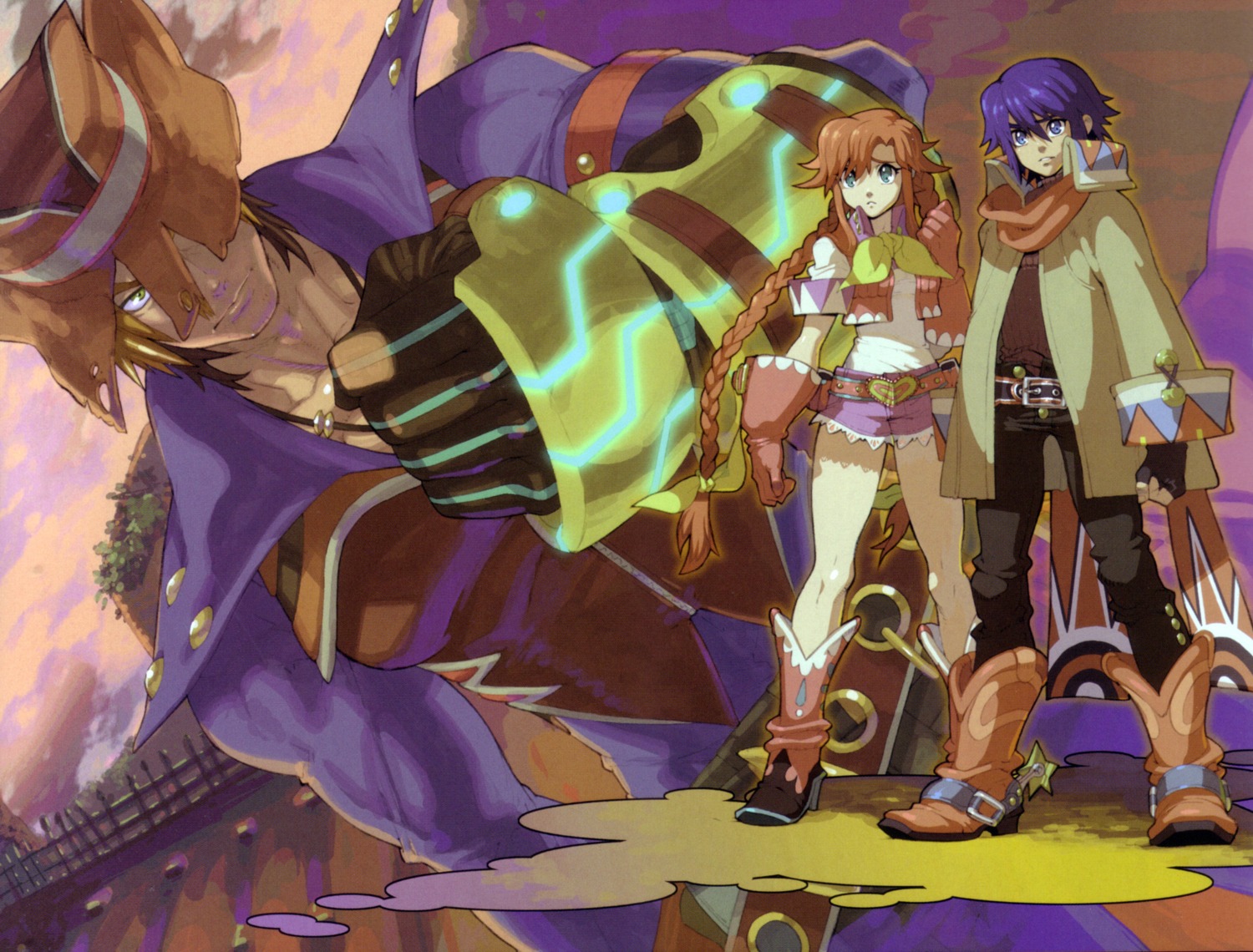 dean_stark, fujimoto_hideaki, greg_russellberg, rebecca_streisand, wild_arms, wild_arms_the_vth_vanguard