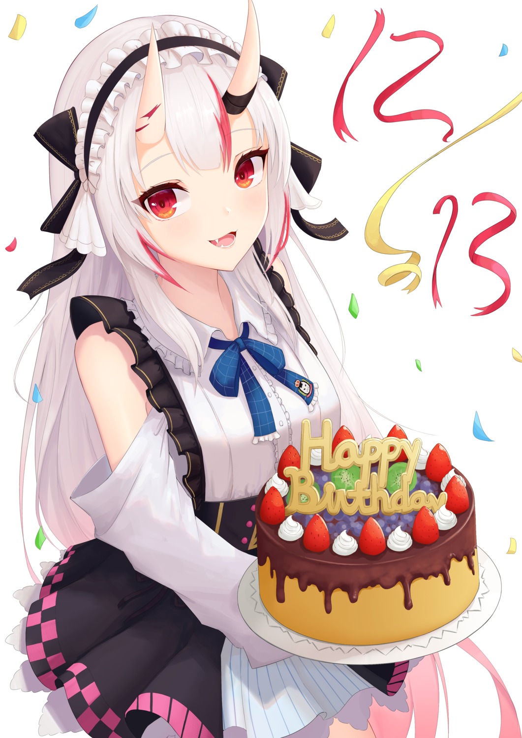 abeen_jhong, hololive, horns, lolita_fashion, nakiri_ayame