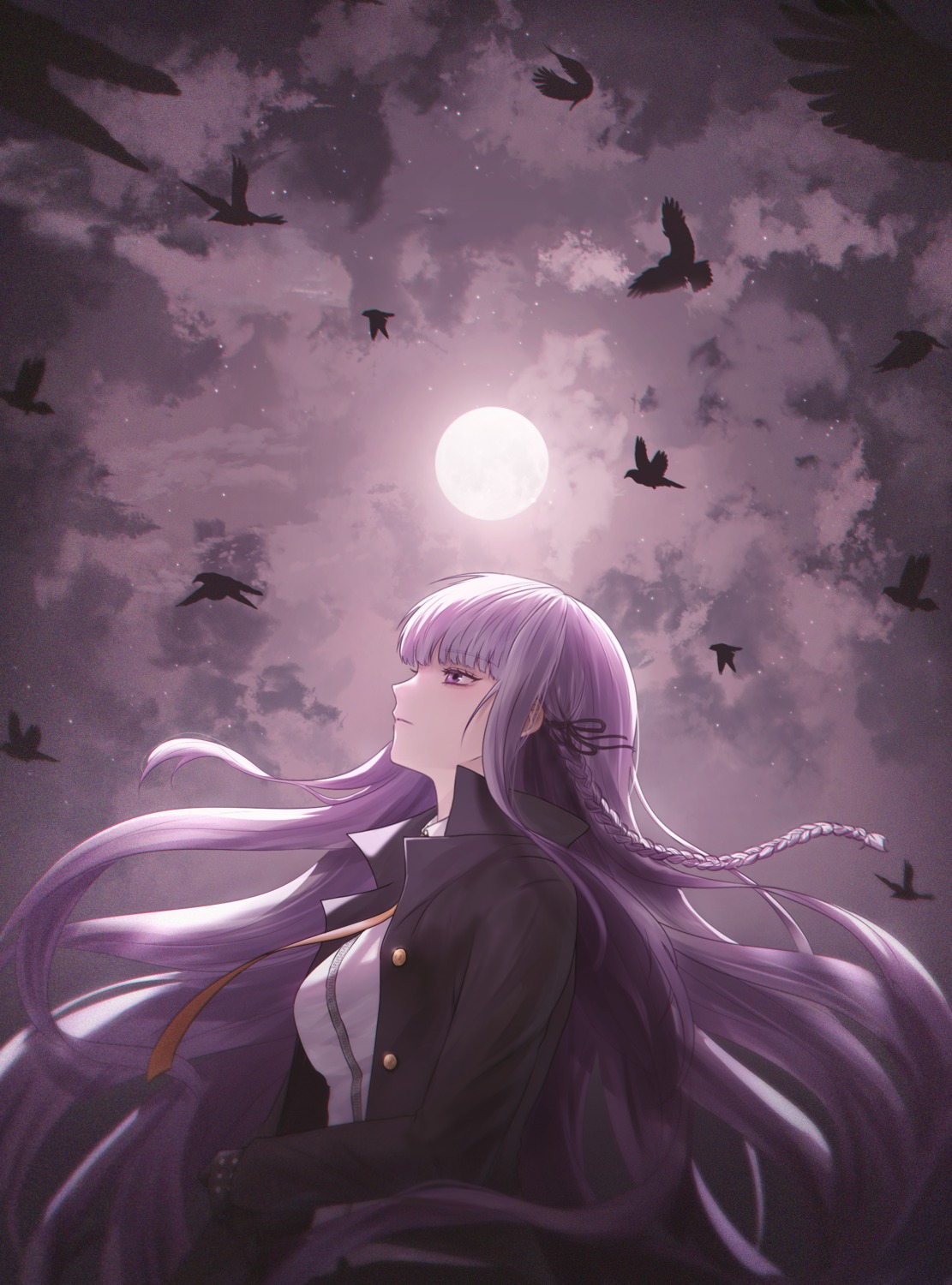 dangan-ronpa, kirigiri_kyouko, porary