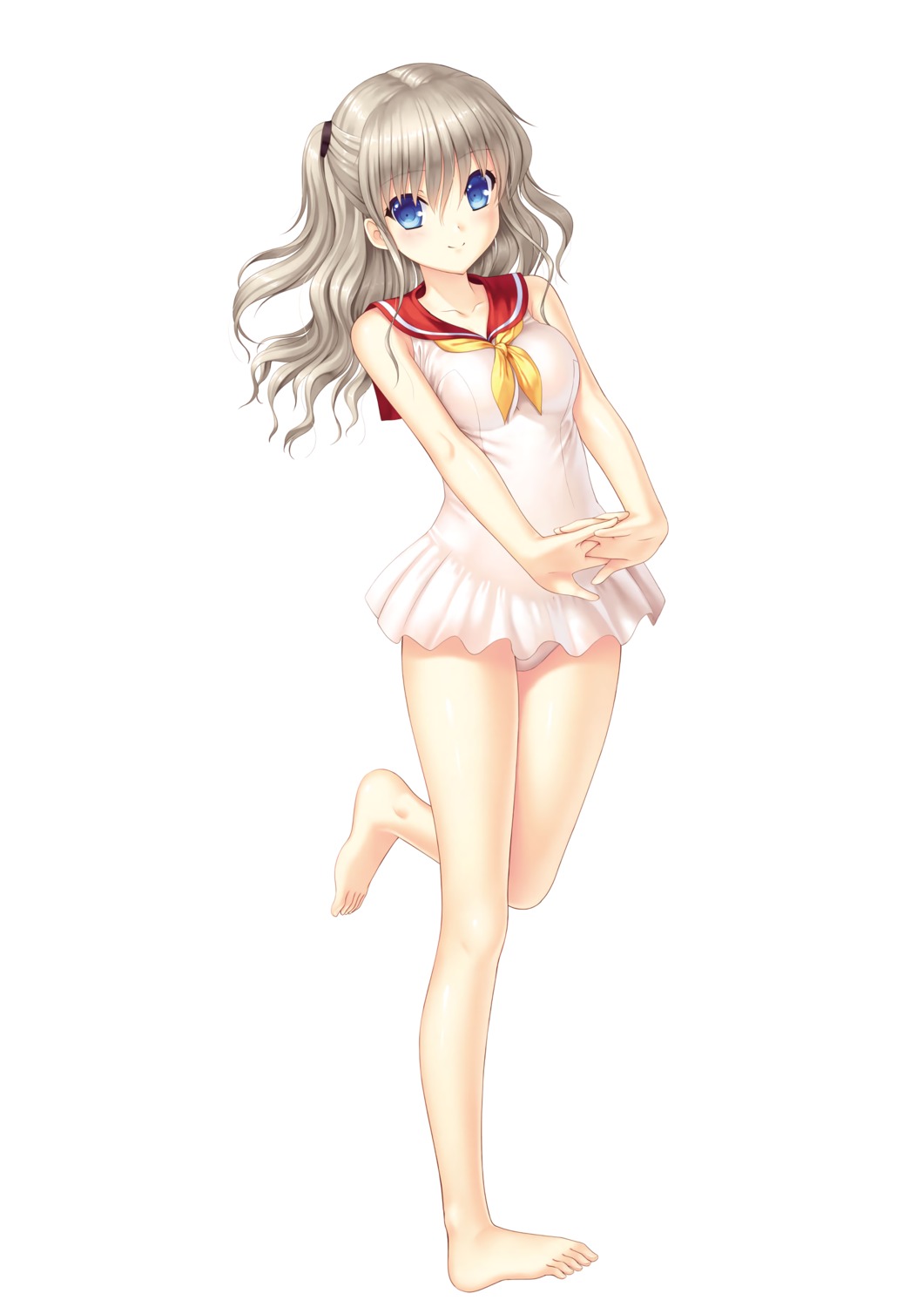 charlotte, key, na-ga, seifuku, swimsuits, tomori_nao