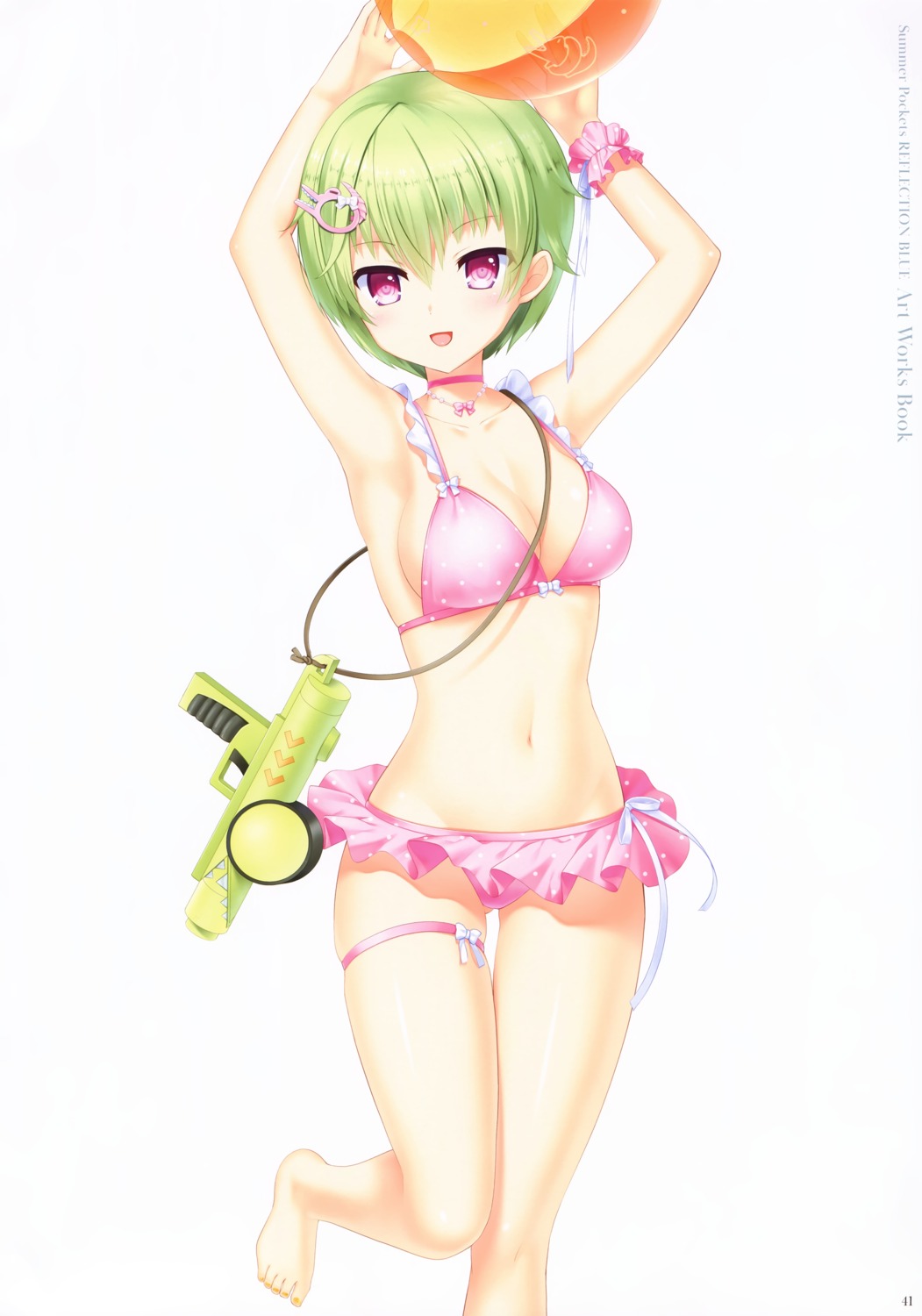 bikini, humuyun, key, nomura_miki, summer_pockets, summer_pockets_reflection_blue, swimsuits