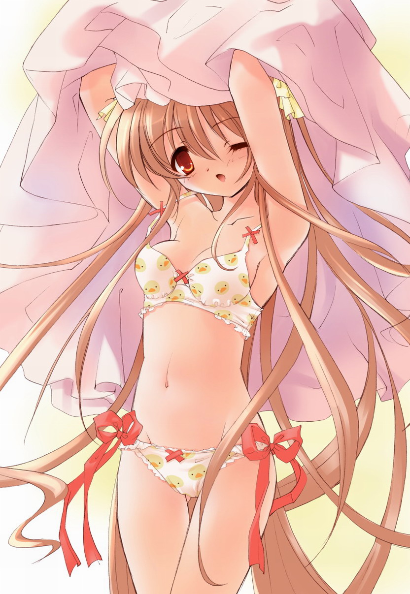 asahina_kasumi, bra, ito_noizi, pantsu, undressing, wasurenagusa