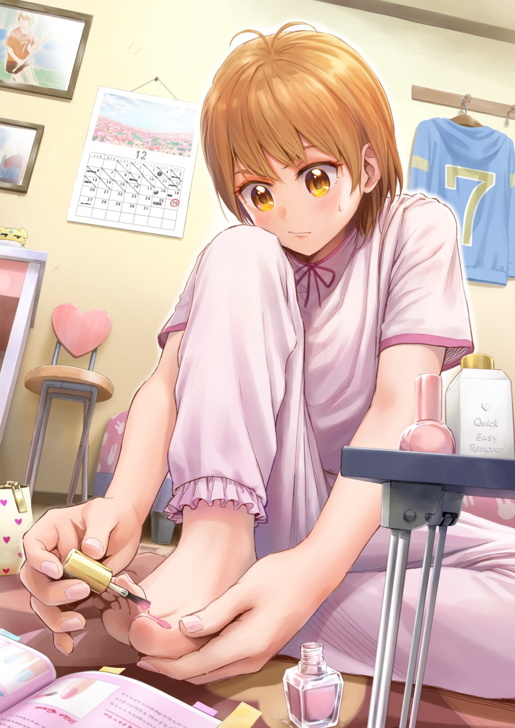 feet, futari_wa_precure, itou_shin'ichi, misumi_nagisa, pajama, precure