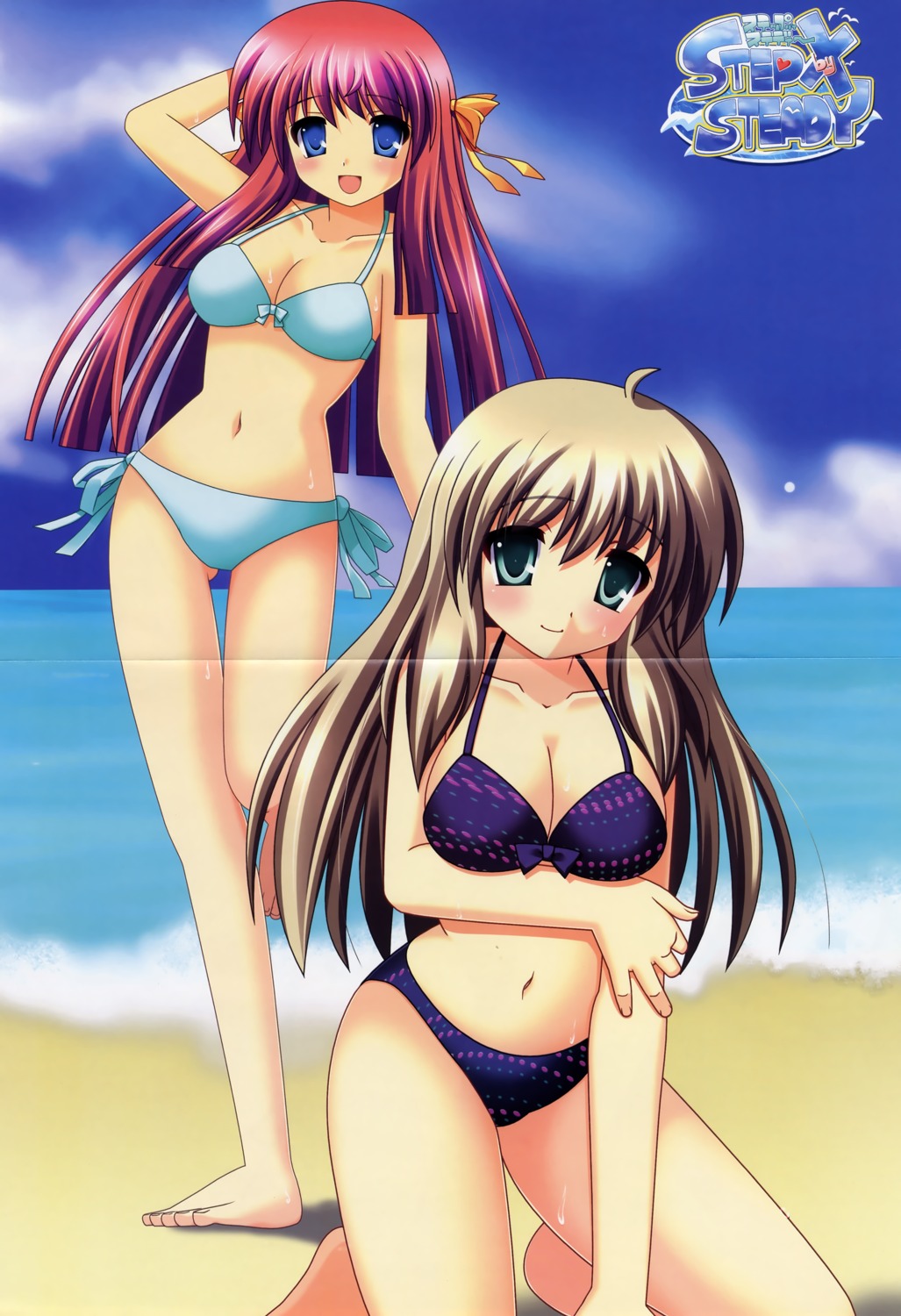 bikini, breast_hold, cleavage, crease, fixme, himenomiya_miharu, inuzumi_masaki, loversoul