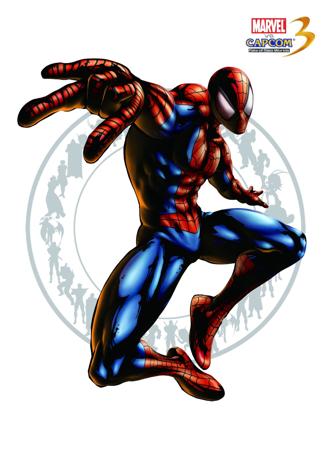 bodysuit, male, marvel, marvel_vs_capcom, marvel_vs_capcom_3, peter_parker, spiderman, spiderman_(character)