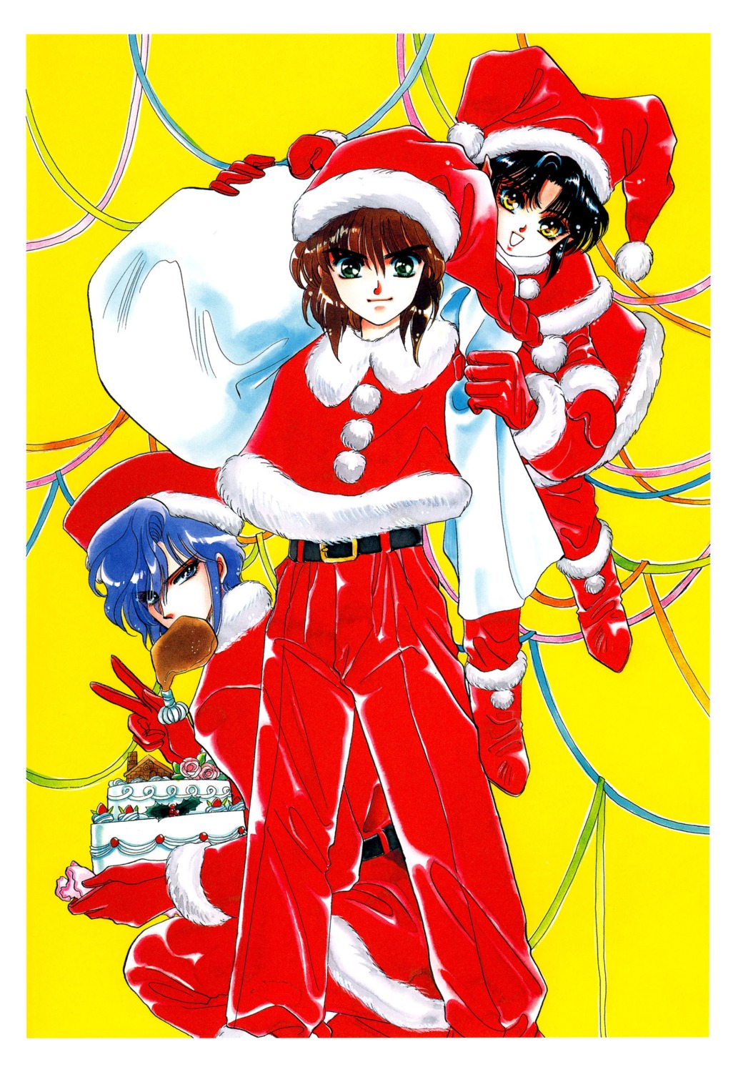 ashura, christmas, clamp, rgveda, ryuu-ou