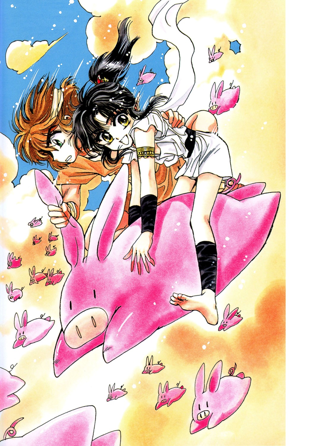 ashura, clamp, rgveda, ryuu-ou