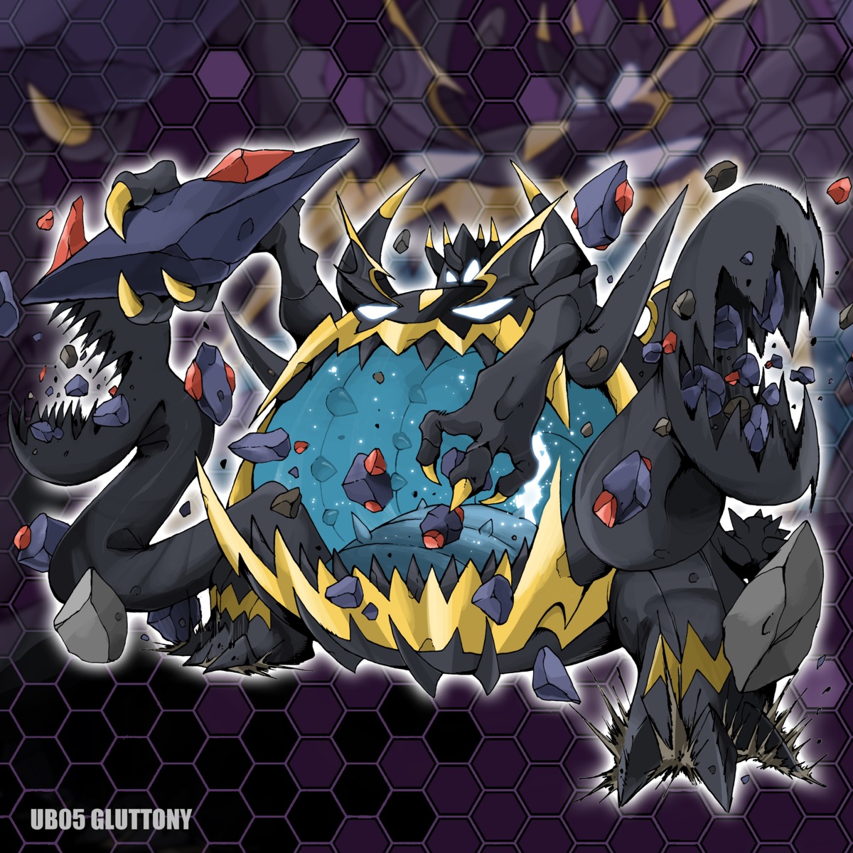 guzzlord, kaeru_dx, pokemon