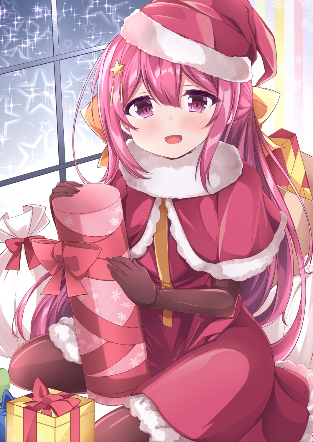 acchii_(akina), christmas, dress, kamikaze_(kancolle), kantai_collection
