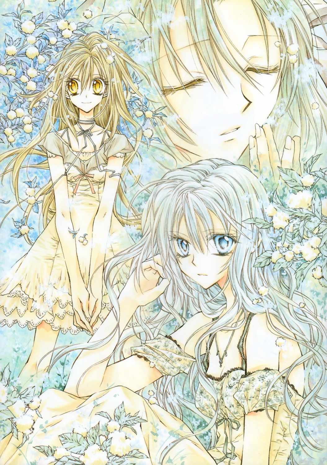 amamiya_ushio, dress, otomiya_haine, shinshi_doumei_cross, tanemura_arina