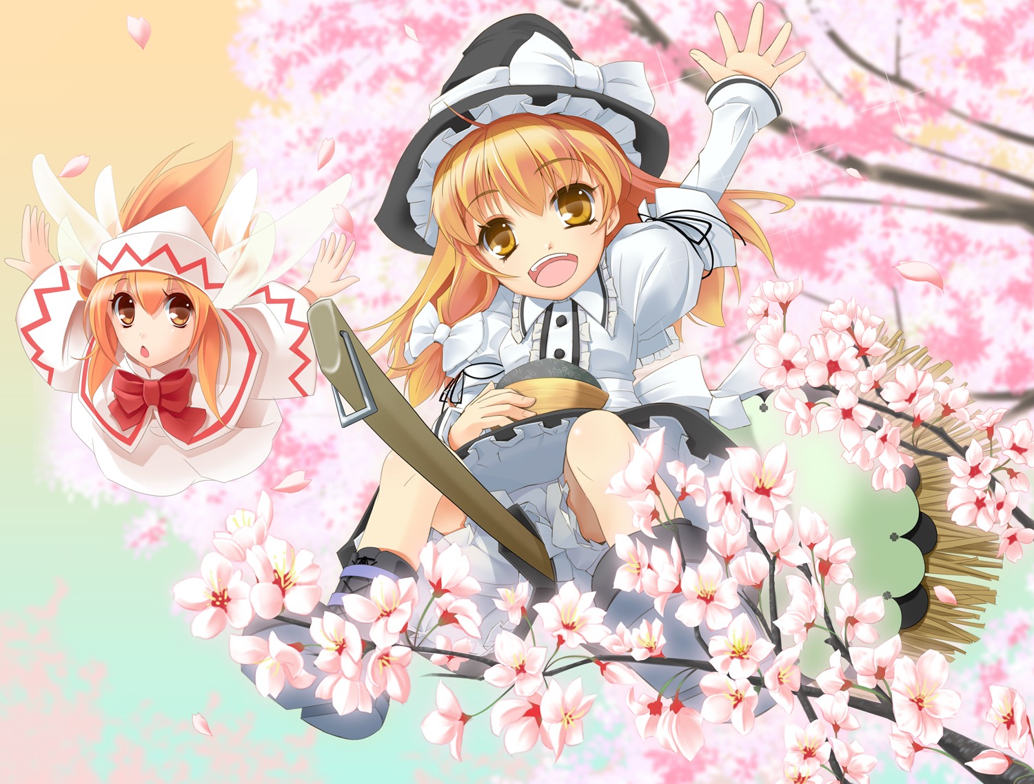 bloomers, dress, fairy, kirisame_marisa, lily_white, touhou, wapokichi, wings