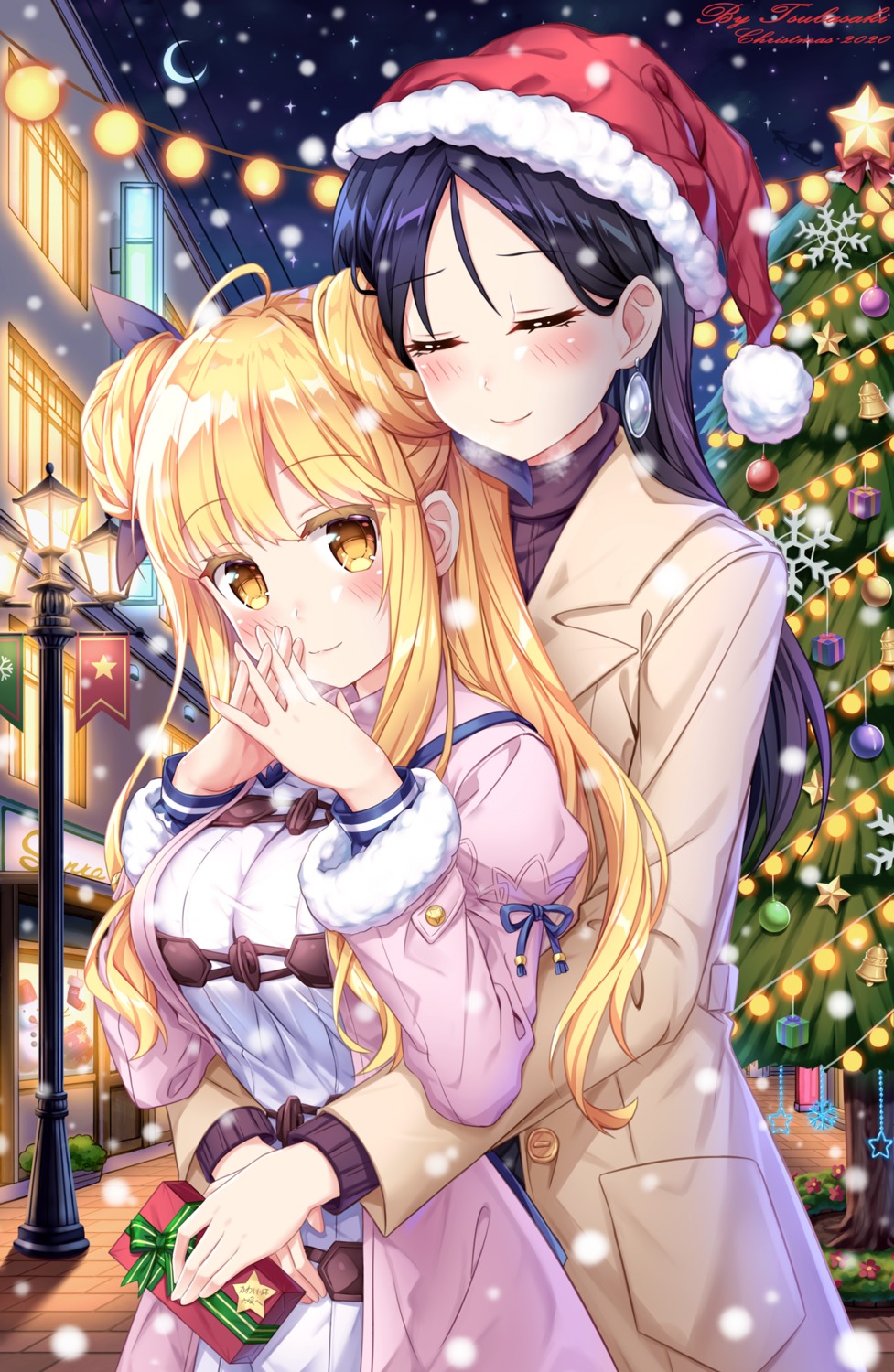 christmas, date_a_live, hoshimiya_mukuro, tsubasaki, yuri