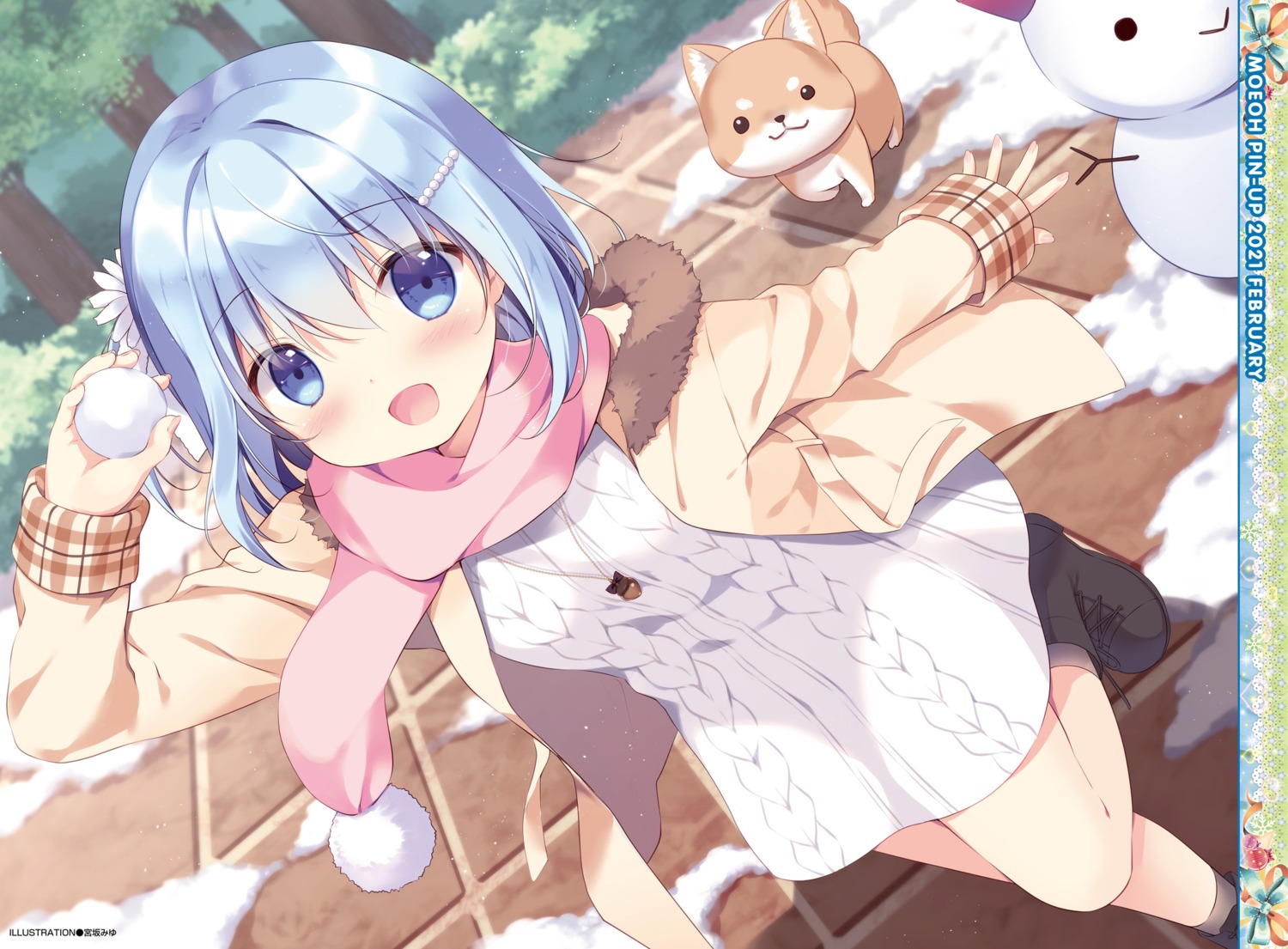 miyasaka_miyu, shiino_(canvas+garden), sweater