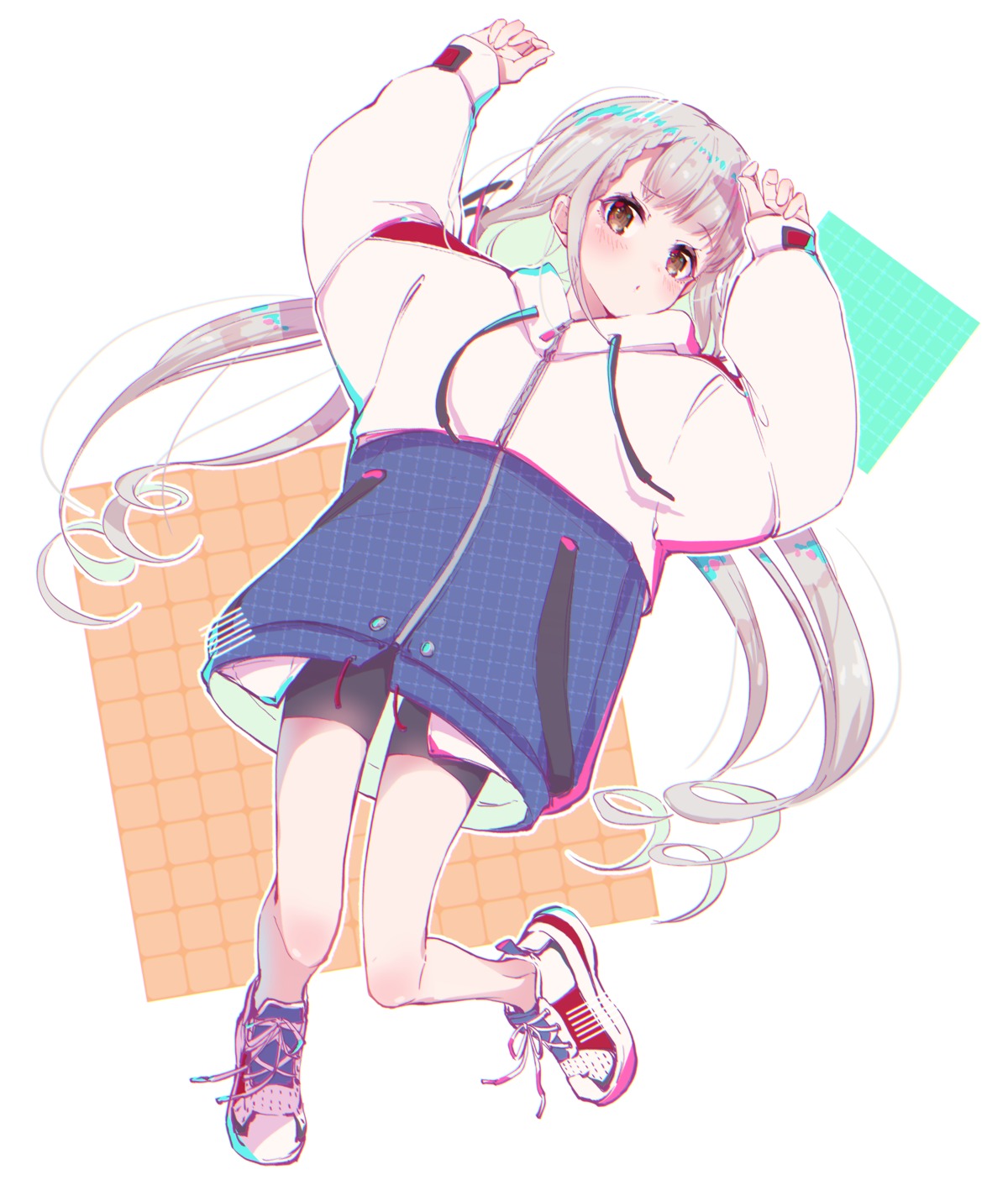 aozora_saishiki, bike_shorts, hisakawa_nagi, the_idolm@ster, the_idolm@ster_cinderella_girls