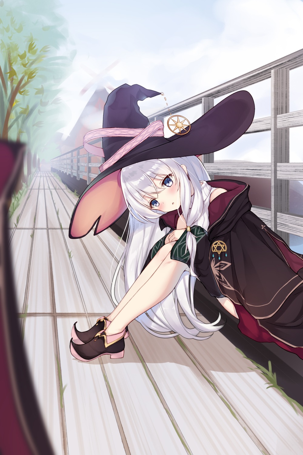 elaina_(majotabi), irokari, landscape, majo_no_tabitabi, witch