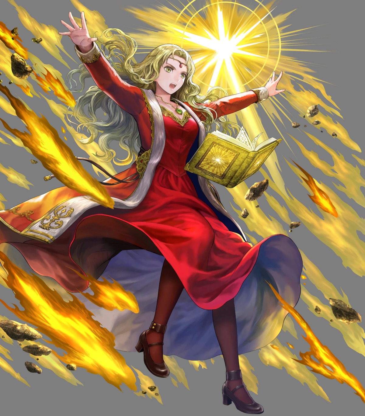 asatani_tomoyo, cleavage, dress, duplicate, fire_emblem, fire_emblem:_rekka_no_ken, fire_emblem_heroes, guinevere_(fire_emblem)