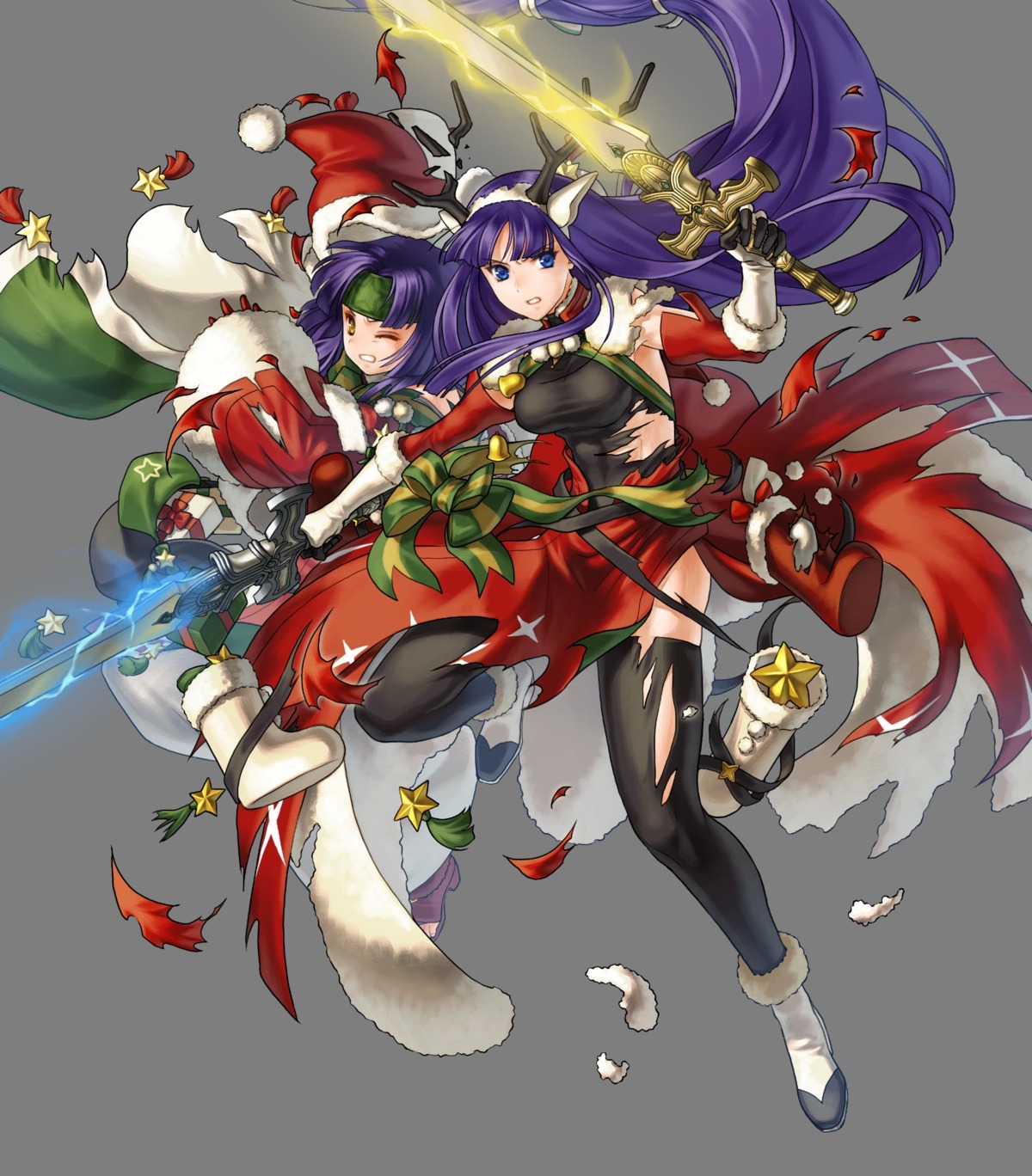 altina_(fire_emblem), animal_ears, christmas, duplicate, fire_emblem, fire_emblem:_akatsuki_no_megami, fire_emblem:_souen_no_kiseki, fire_emblem_heroes