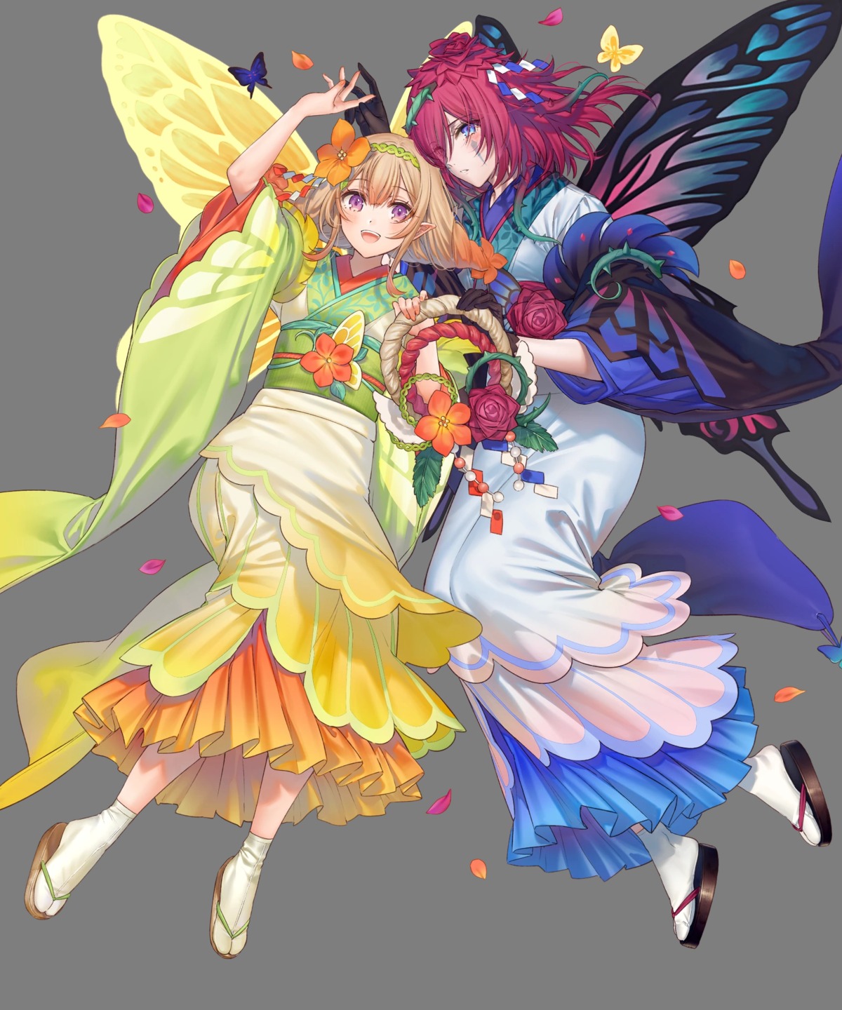 duplicate, fairy, fire_emblem, fire_emblem_heroes, japanese_clothes, kippu, nintendo, peony_(fire_emblem)