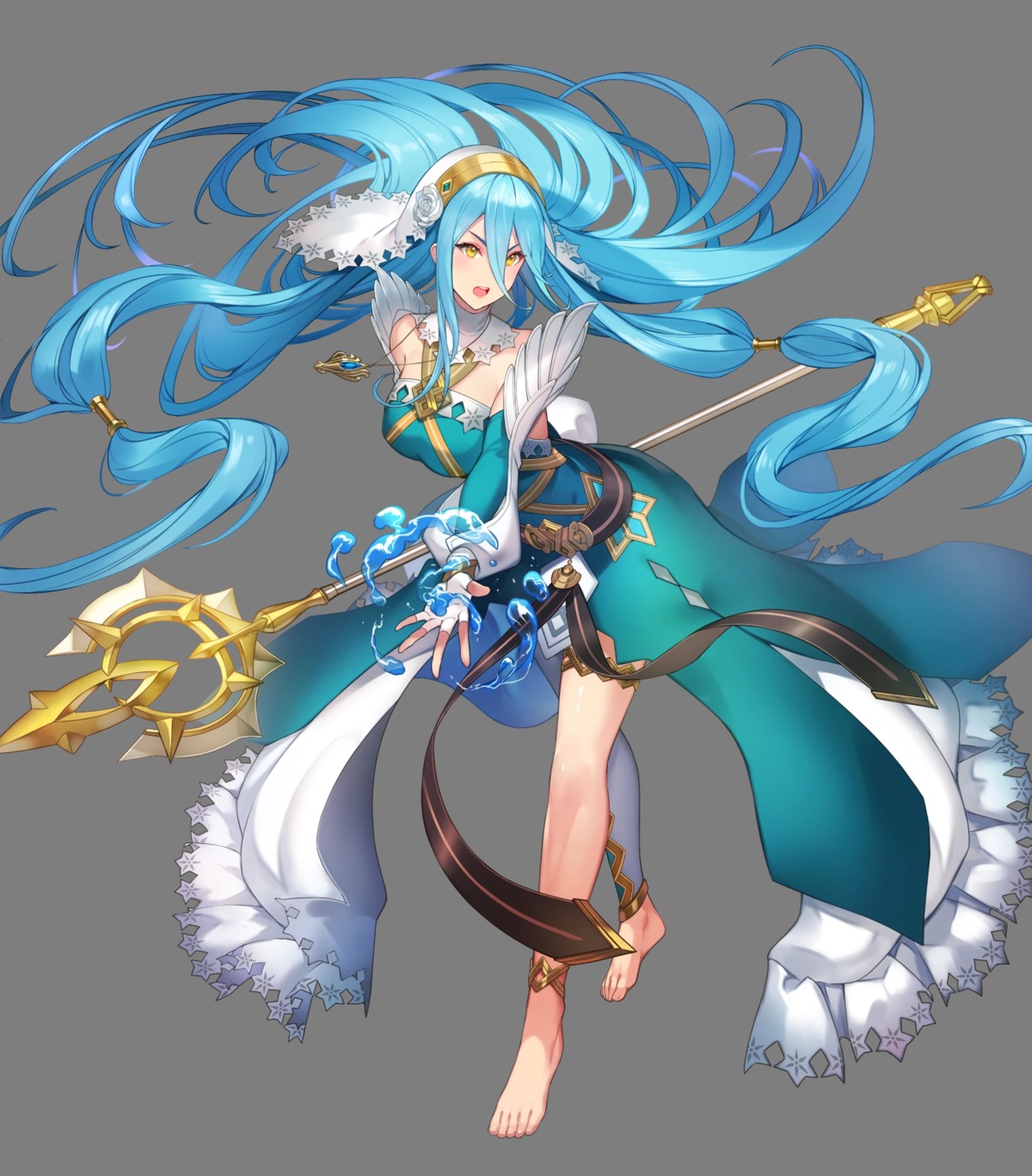 aqua_(fire_emblem), dress, duplicate, fire_emblem, fire_emblem_heroes, fire_emblem_if, garter, kakage