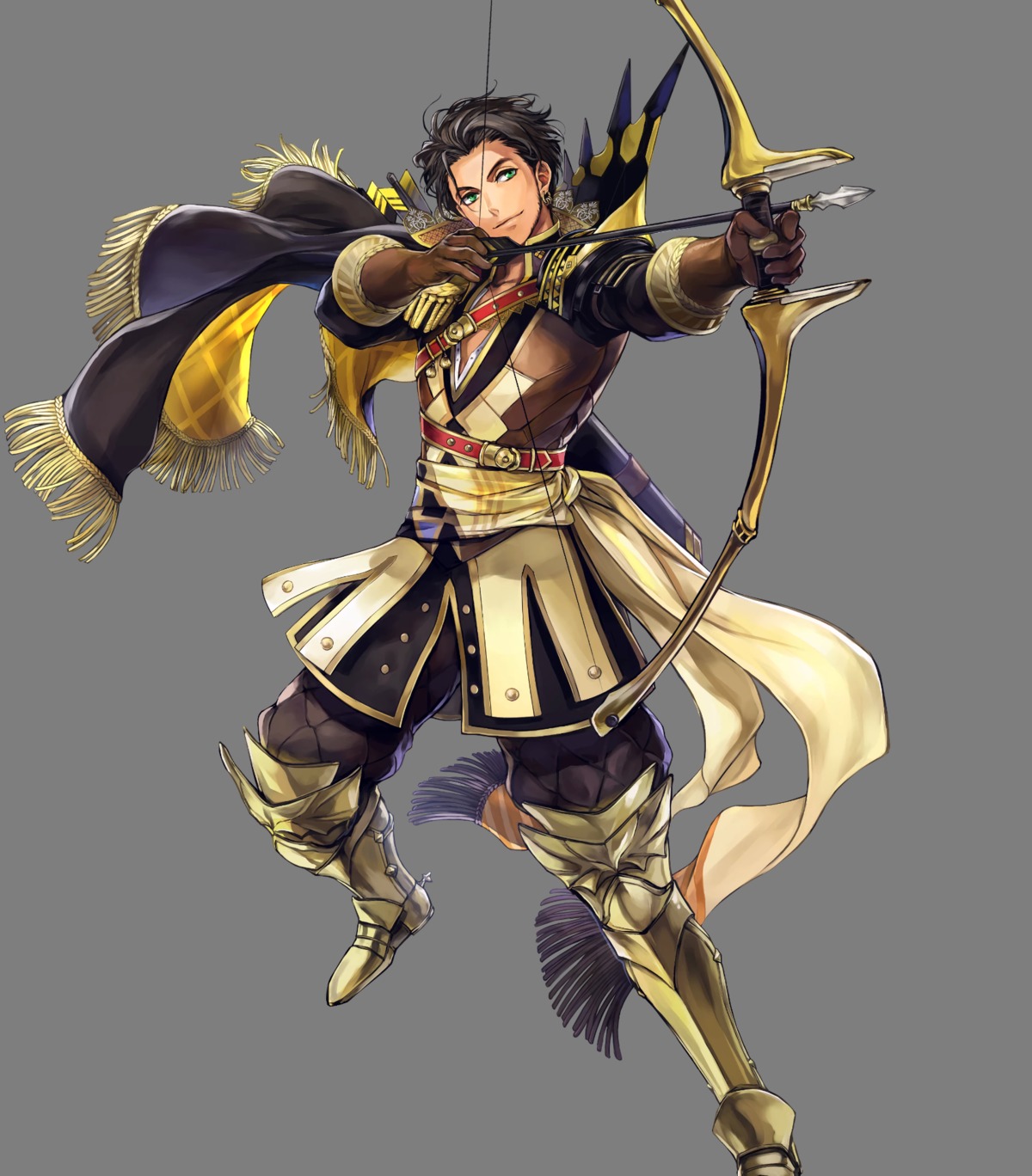 claude_(fire_emblem), duplicate, fire_emblem, fire_emblem_heroes, fire_emblem_three_houses, heels, nintendo, uniform, wada_sachiko, weapon