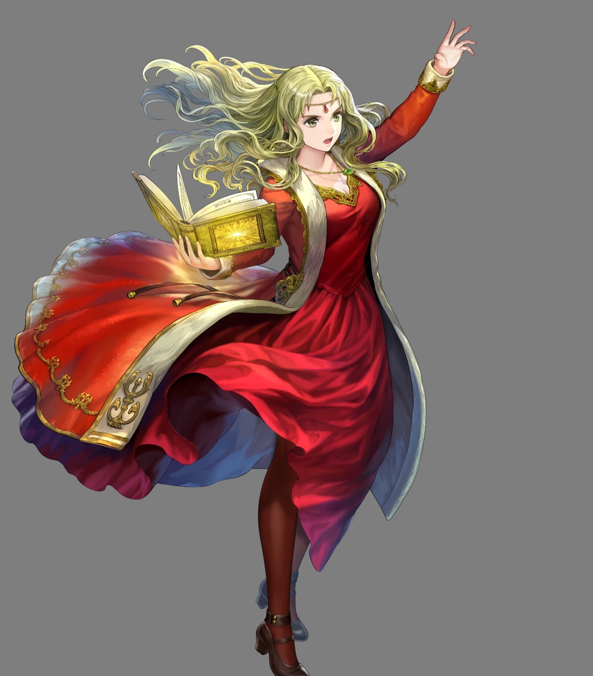 asatani_tomoyo, cleavage, dress, duplicate, fire_emblem, fire_emblem:_rekka_no_ken, fire_emblem_heroes, guinevere_(fire_emblem)
